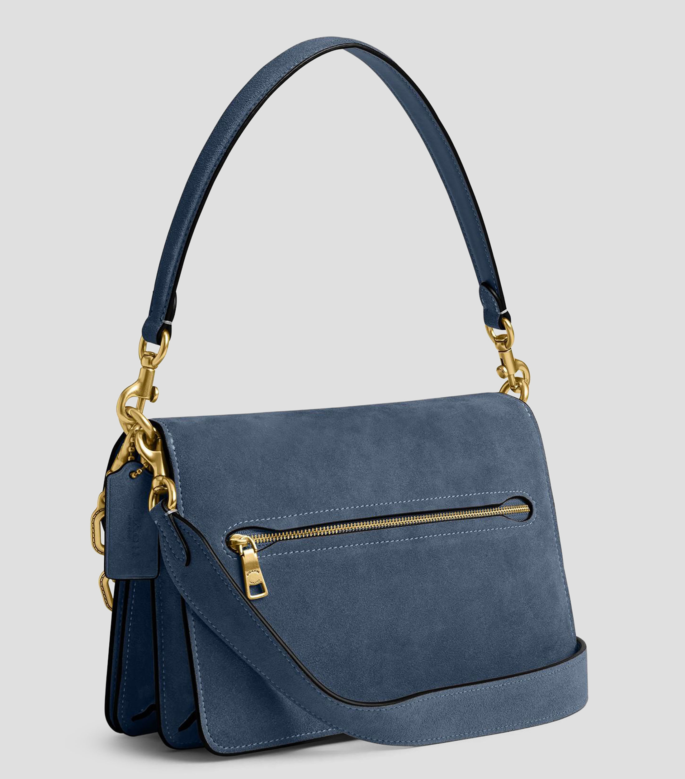 Bolsa shoulder en piel lisa Mujer
