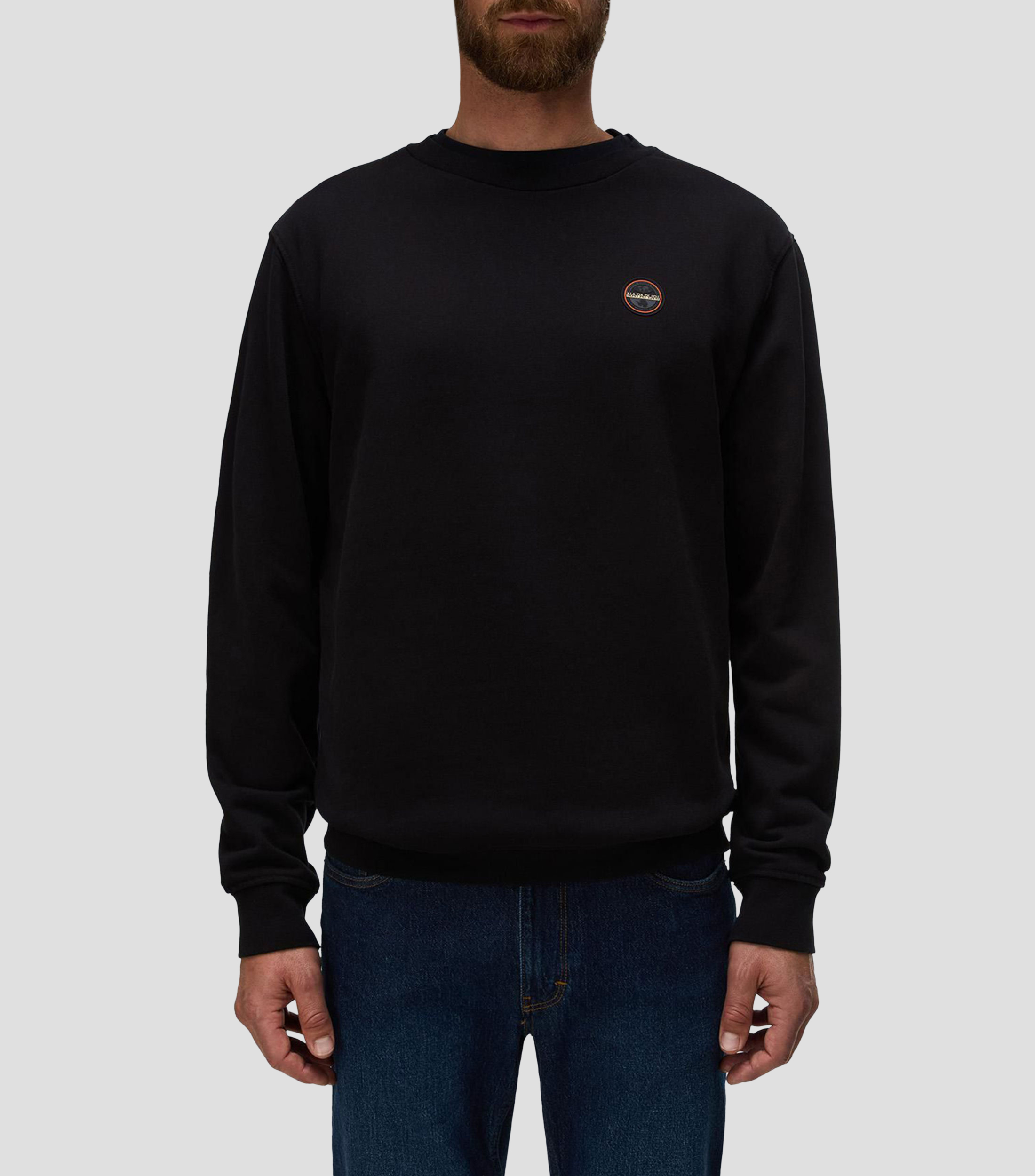 Sudadera Badge French Terry Hombre