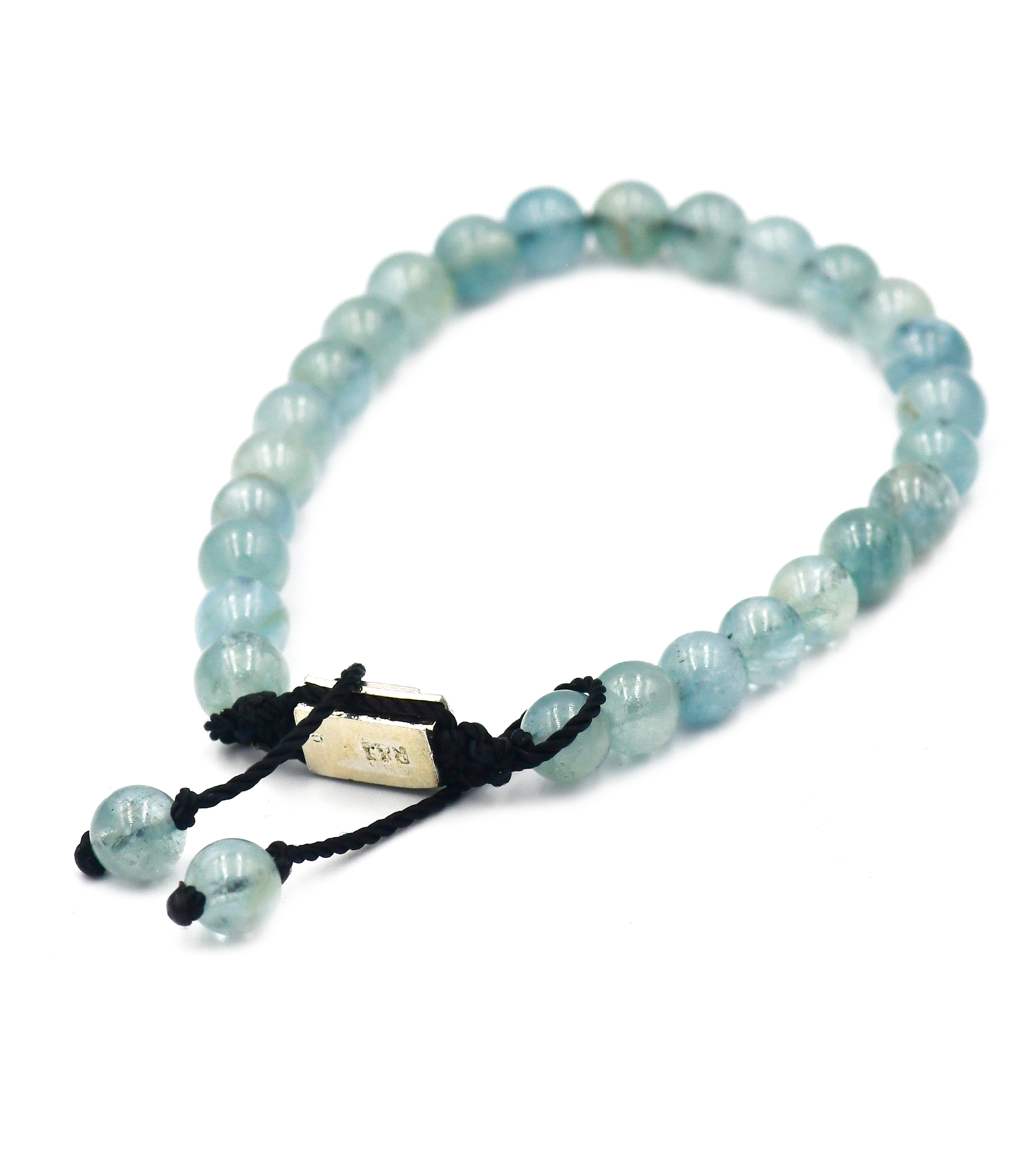 Pulsera Aquamarine en plata .925 Hombre