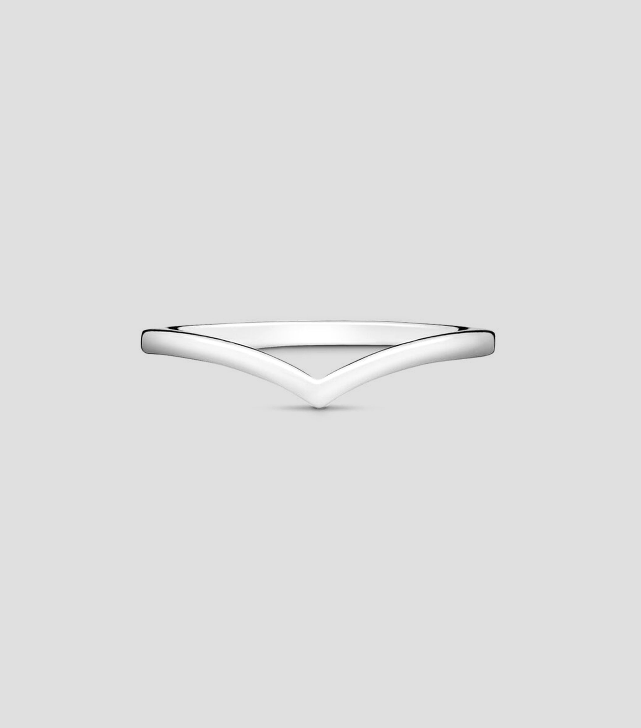 Anillo en plata de espoleta Mujer Talla: 54