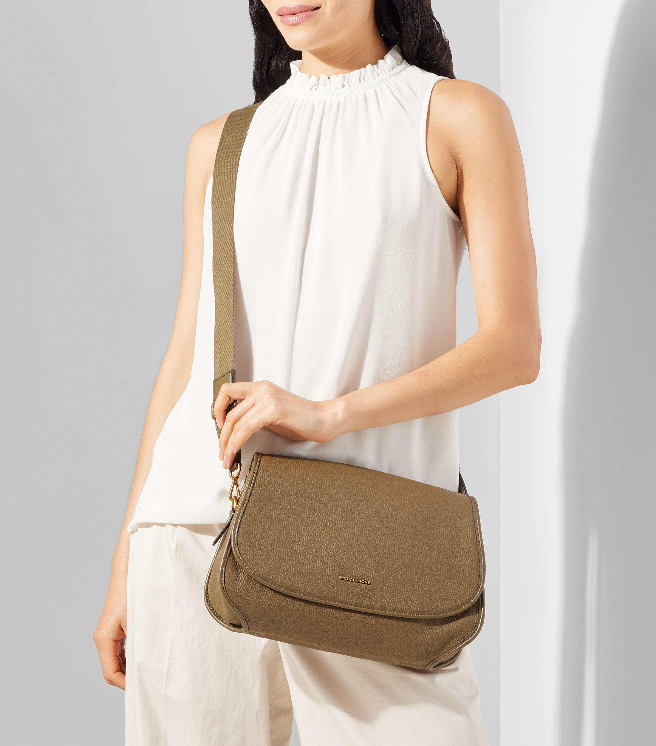 Bolsa Messenger en piel Mujer