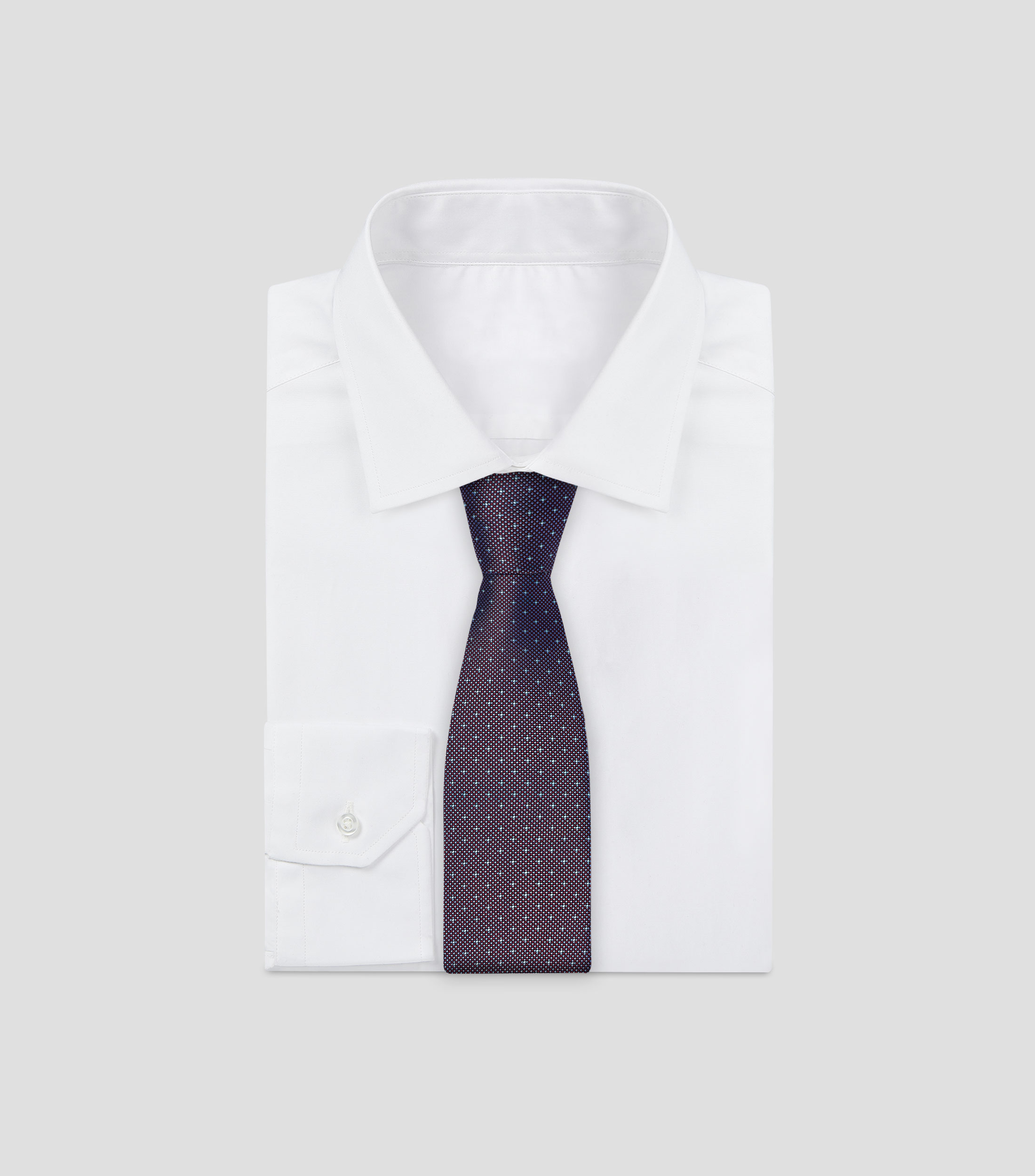 Corbata ancha multicolor estampada