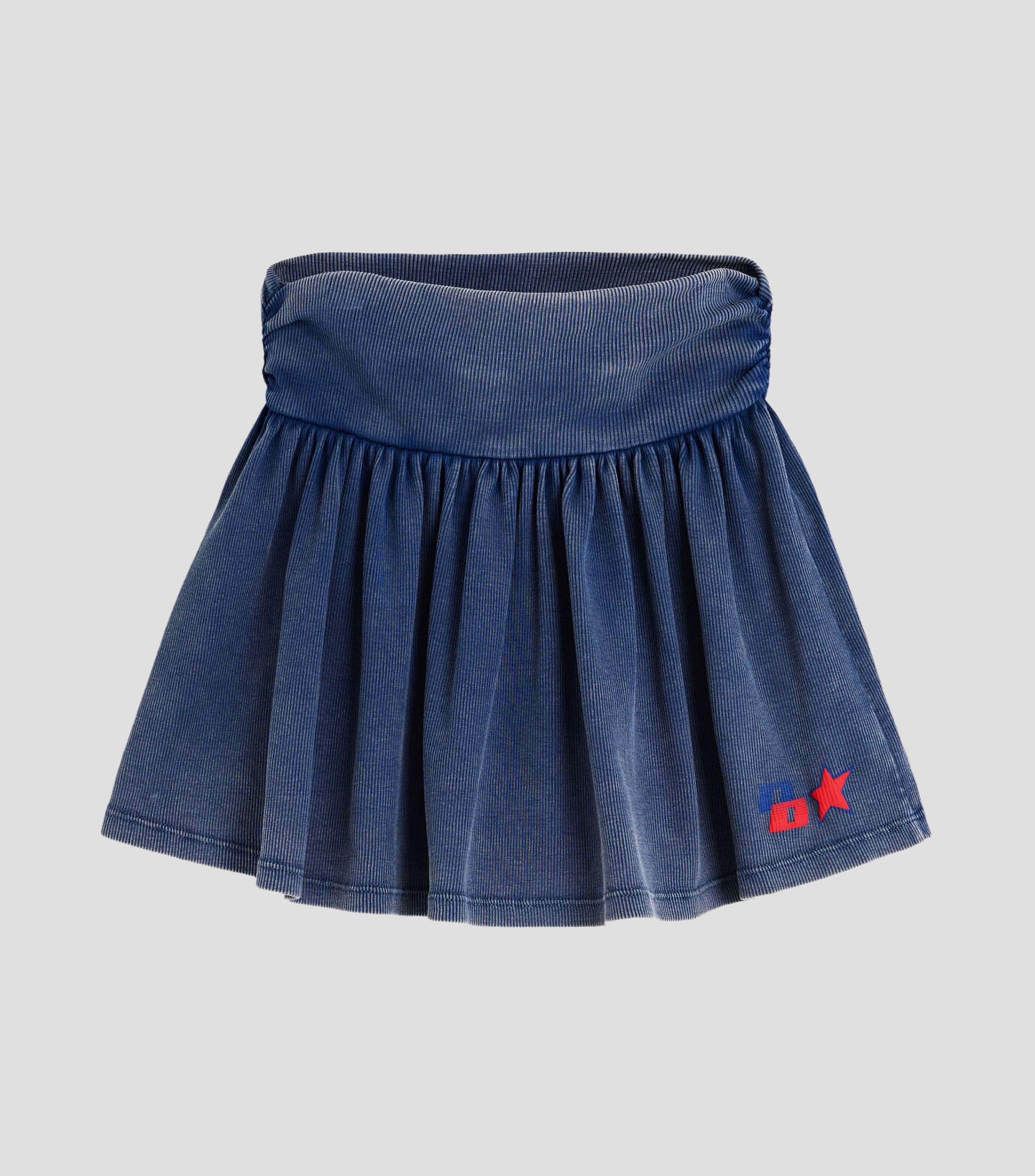Falda corta corte recto liso Niña