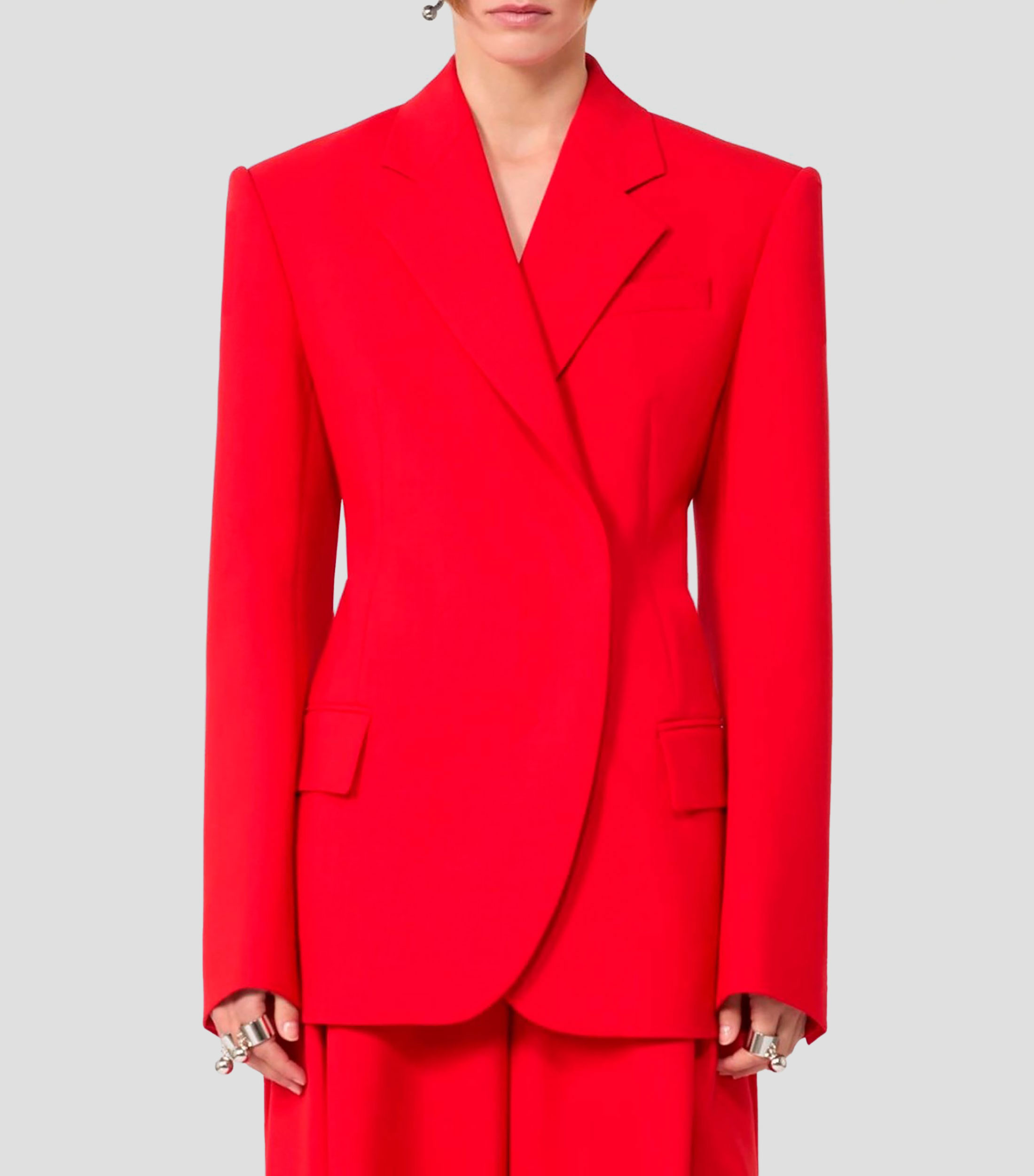 Blazer liso Mujer