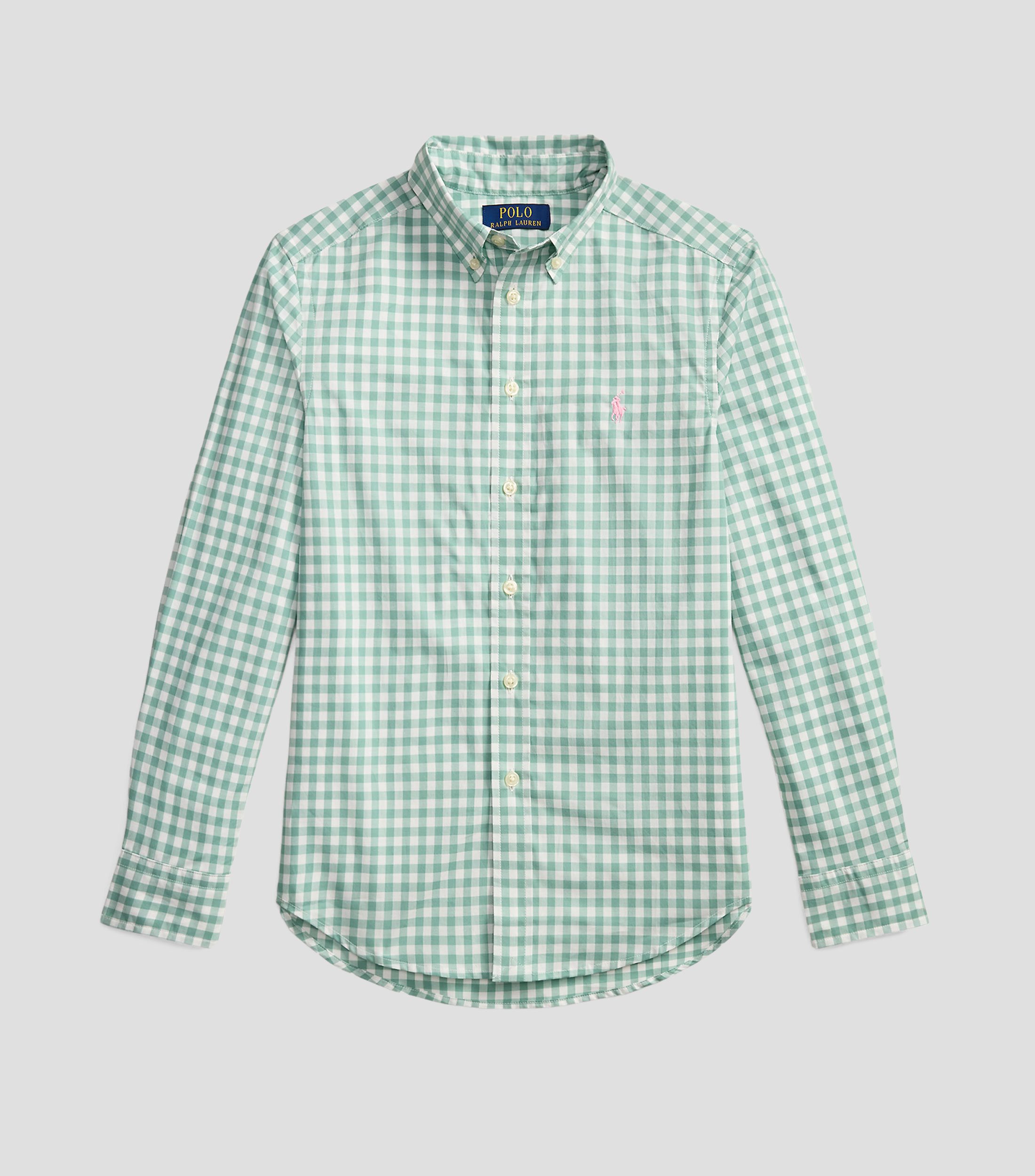 Camisa con cuadros manga larga Niño