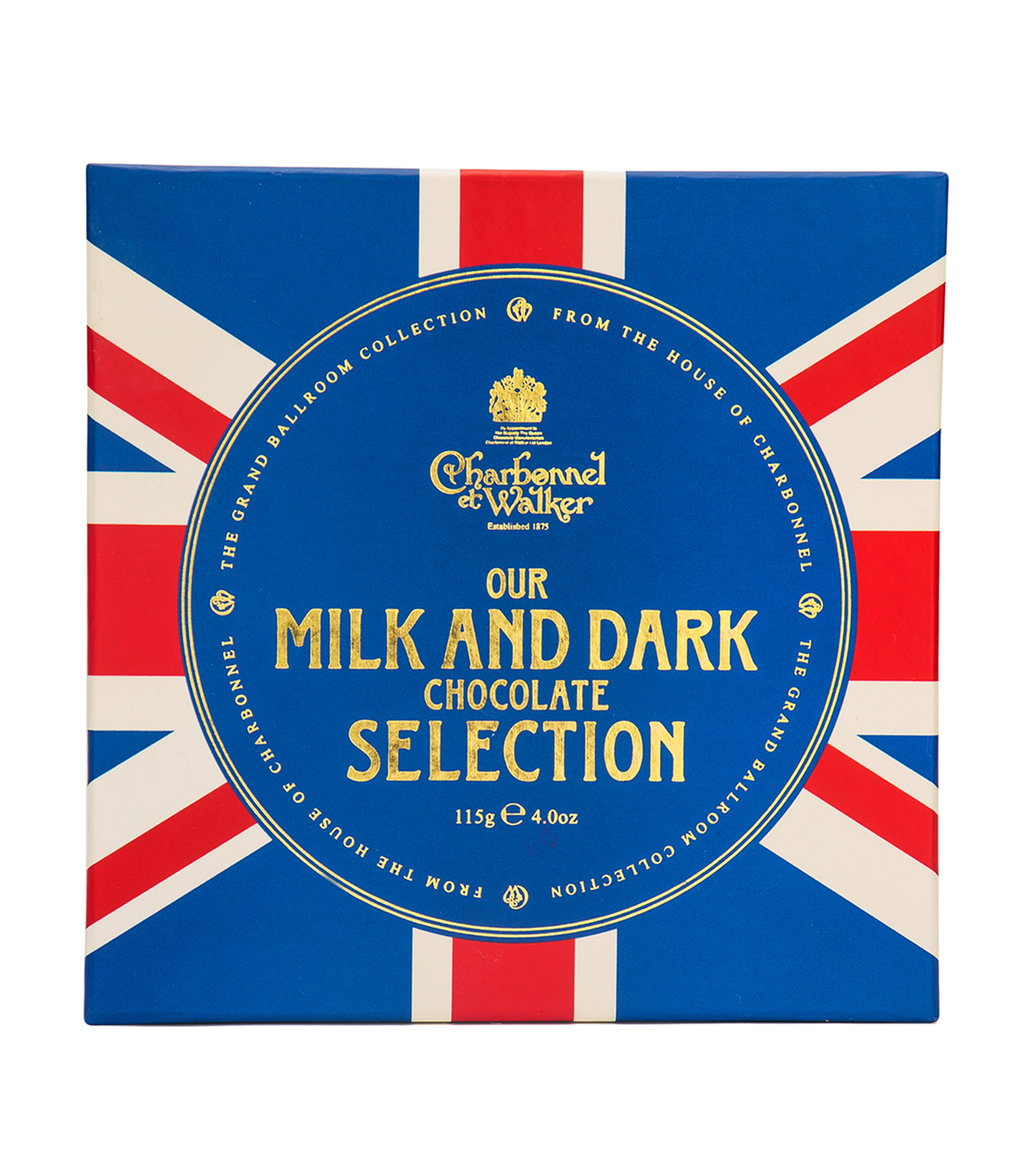 Charbonnel et Walker Chocolates Union Jack Milk & Dark Chocolate