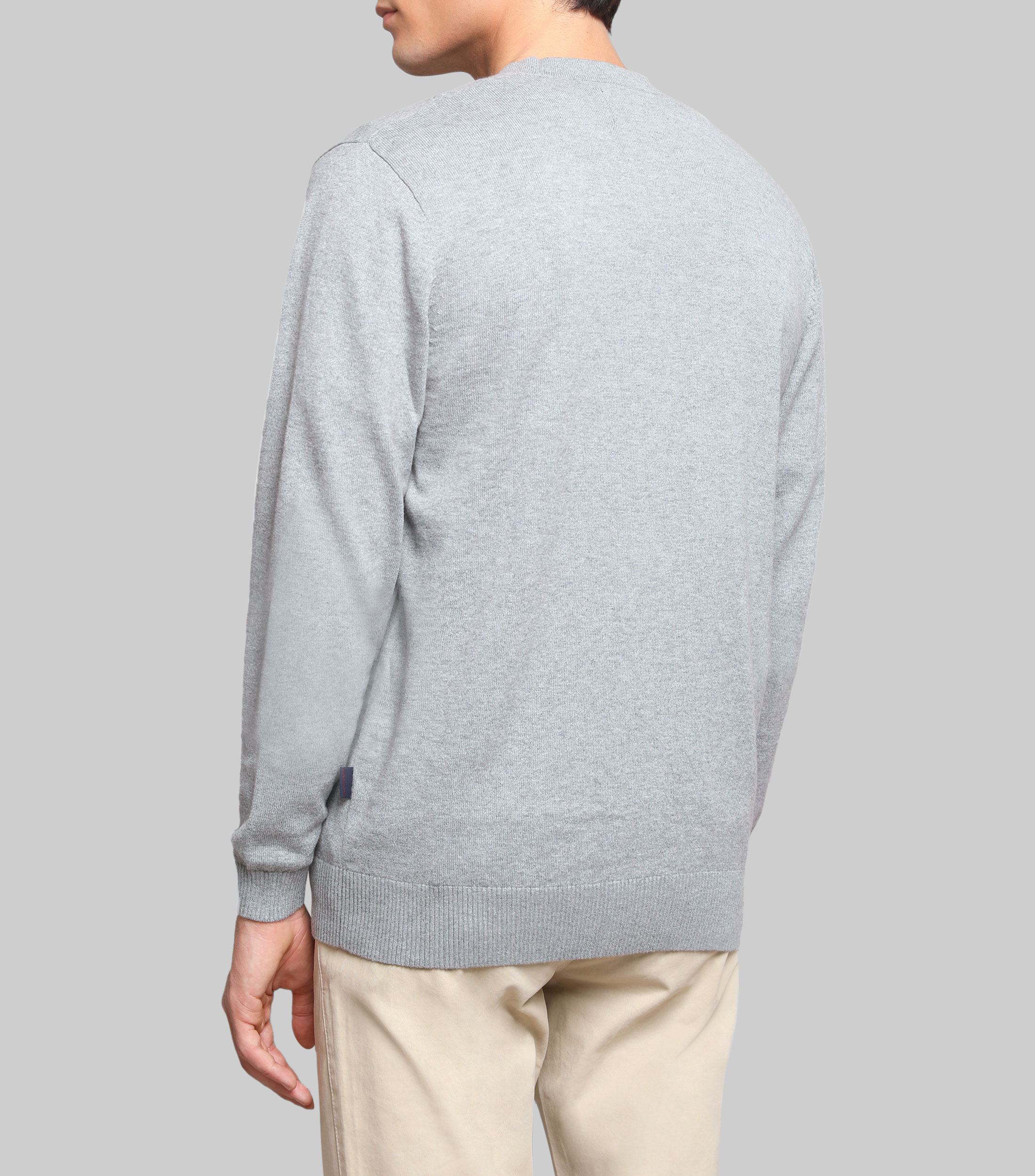 Cardigan jaspeado Hombre