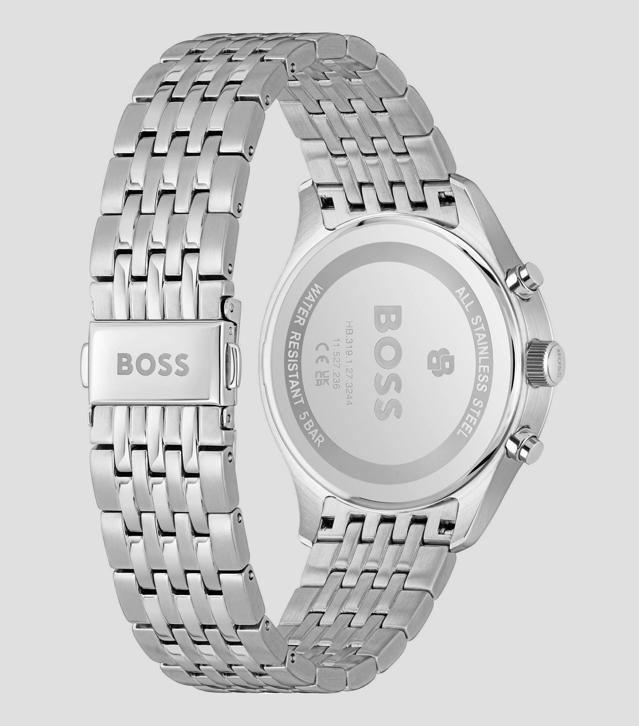 Reloj para hombre Stratus casual, plateado
