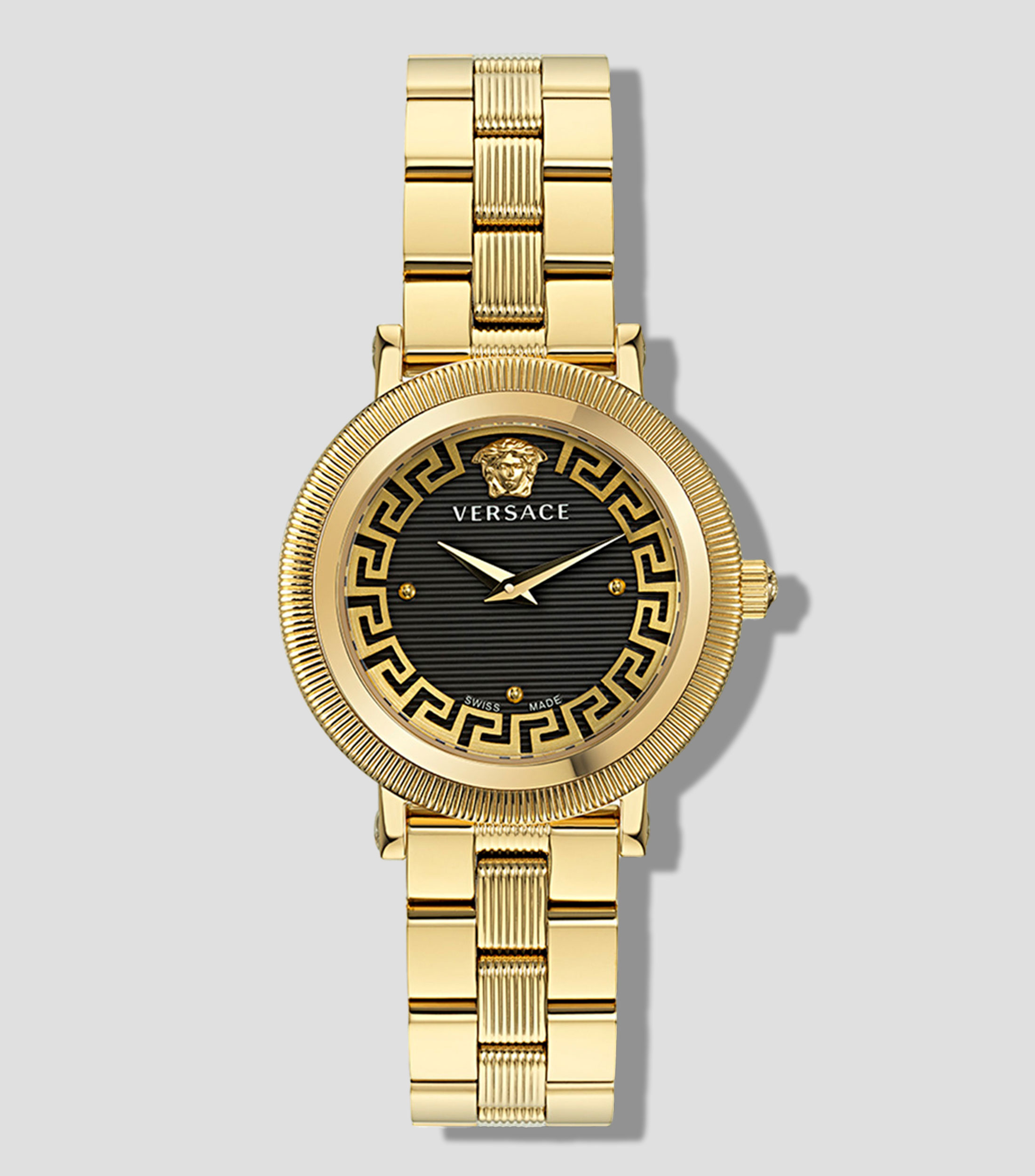 Reloj para mujer Greca Flourish, formal, dorado