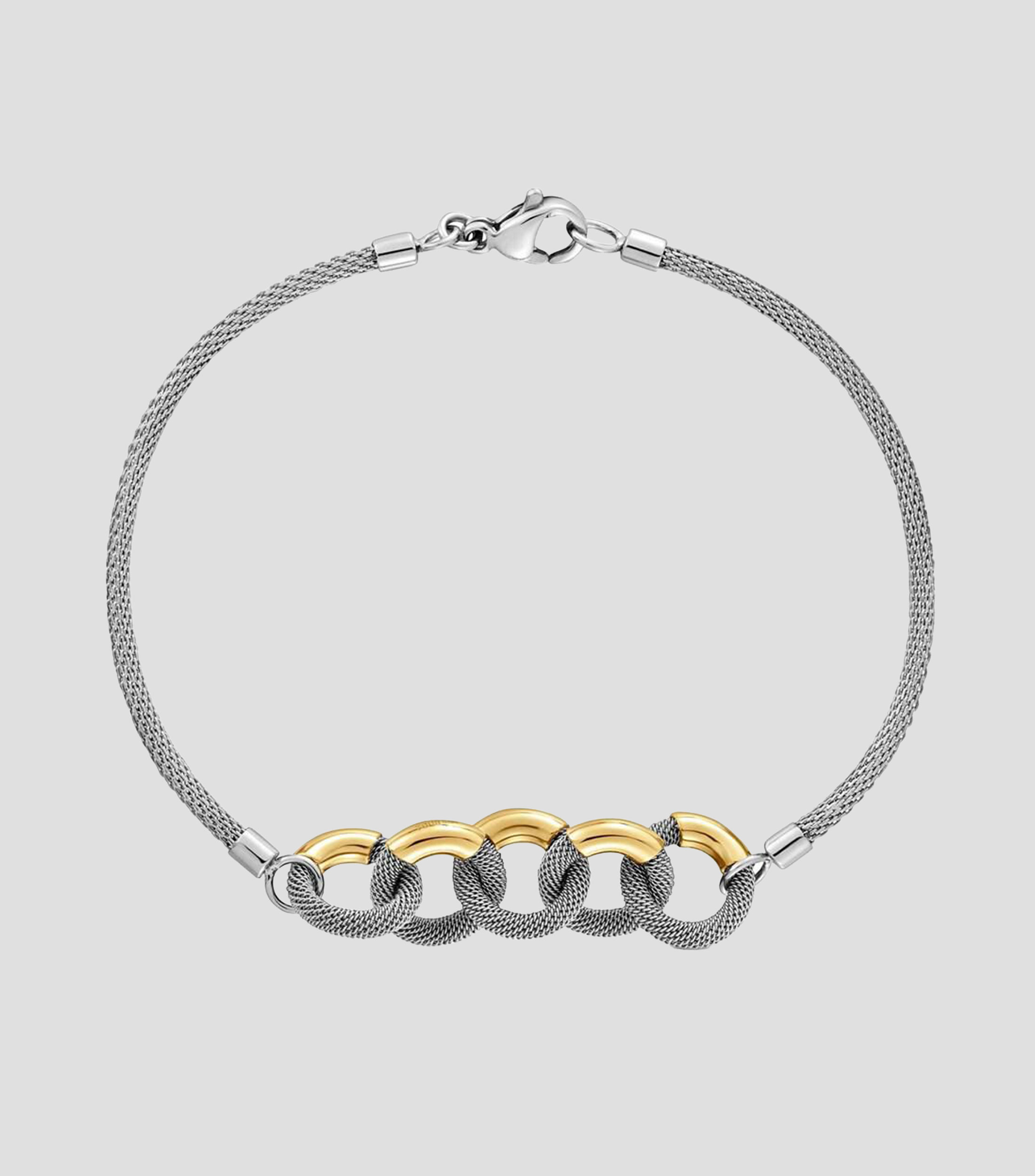 Pulsera con motivos entrelazados Unlock Mujer