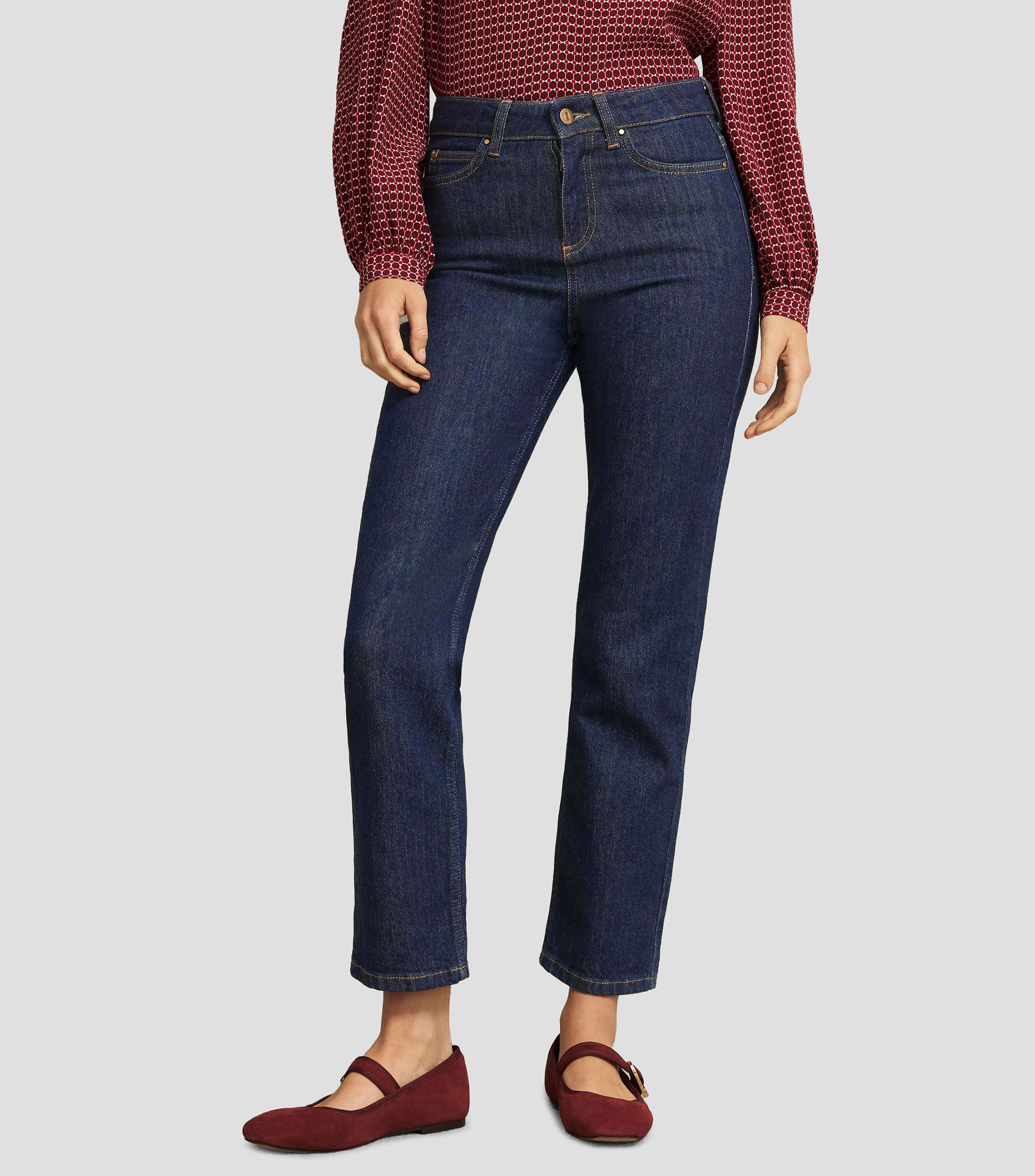 Jeans straight Mujer