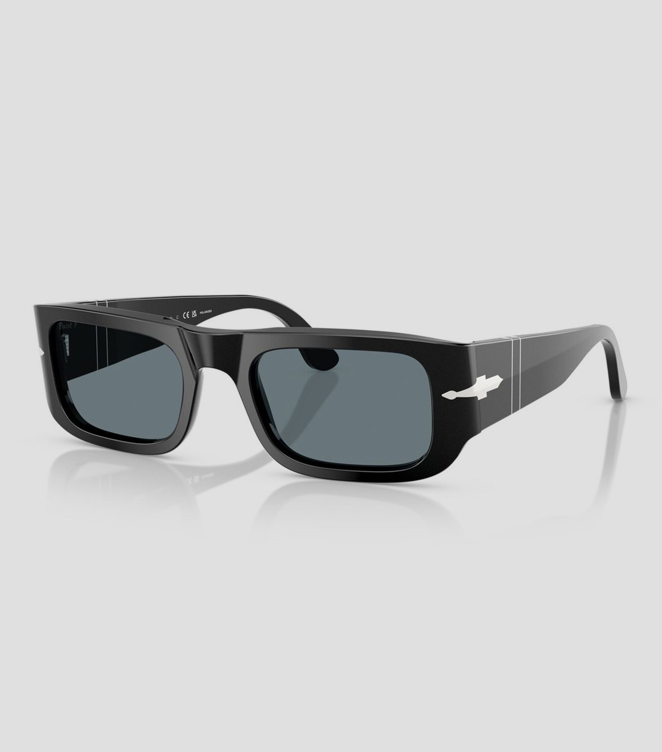 Lentes de sol rectangulares negros Unisex