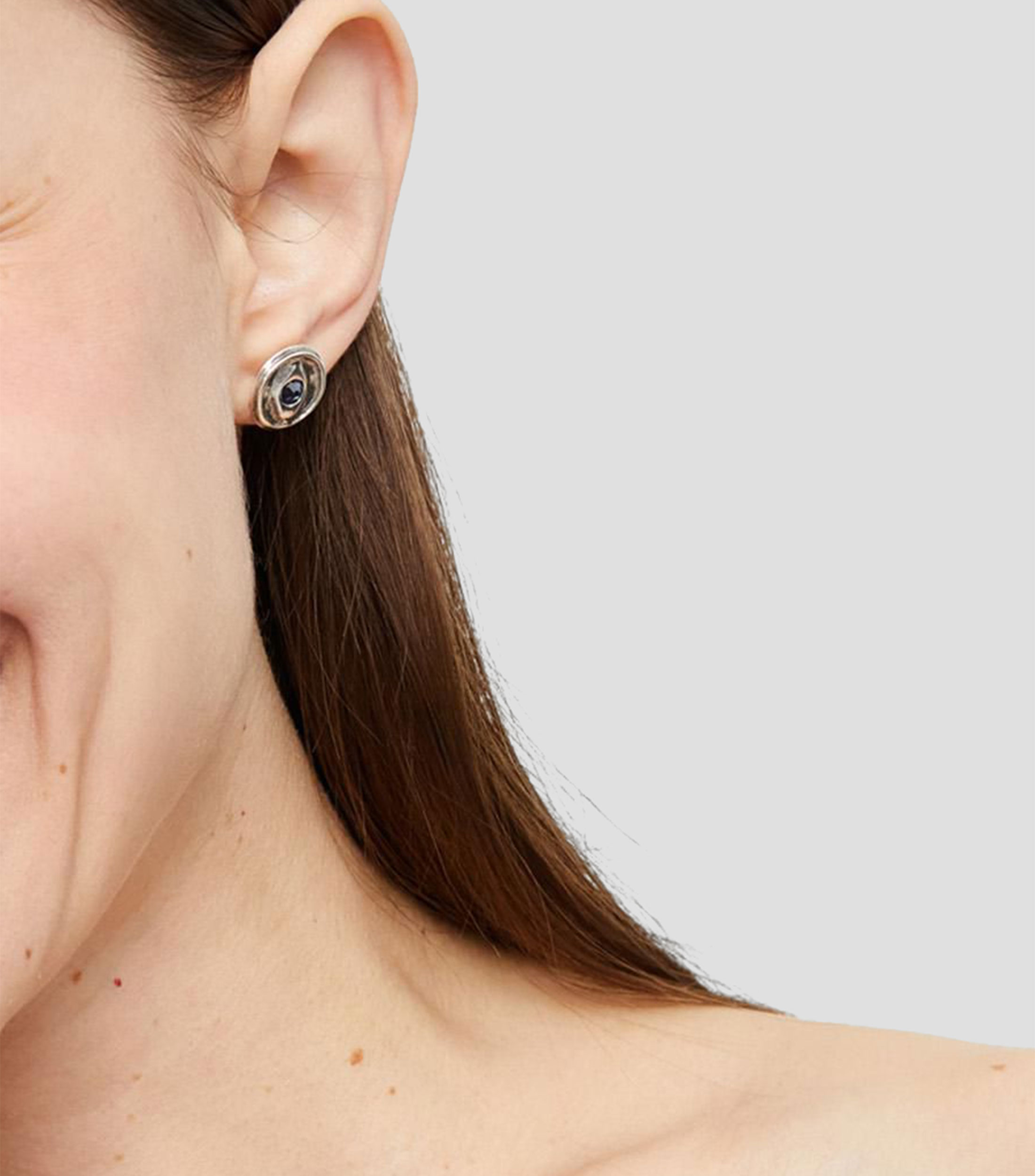 Pendientes de botón Mujer