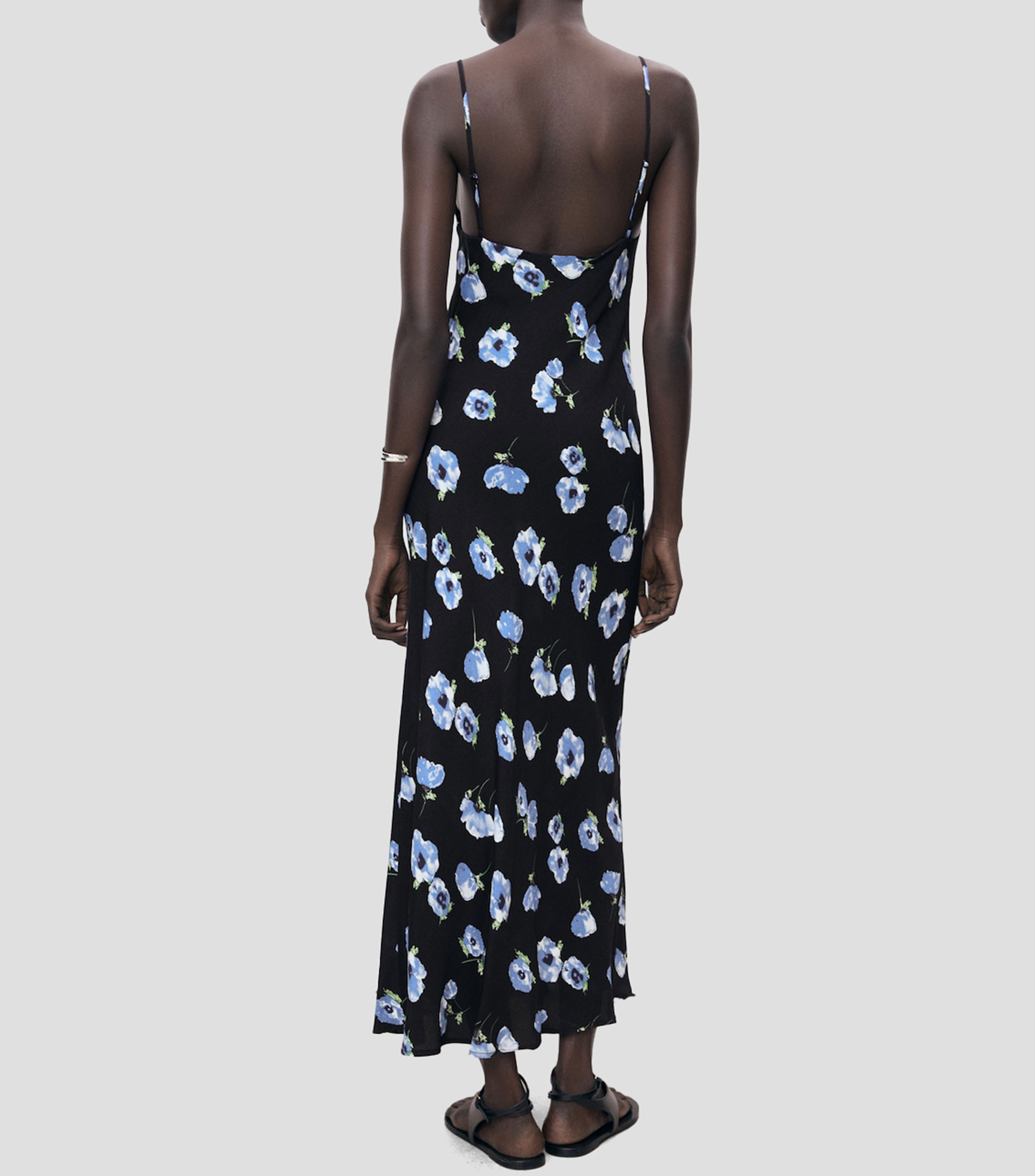 Vestido Largo Floral Mujer