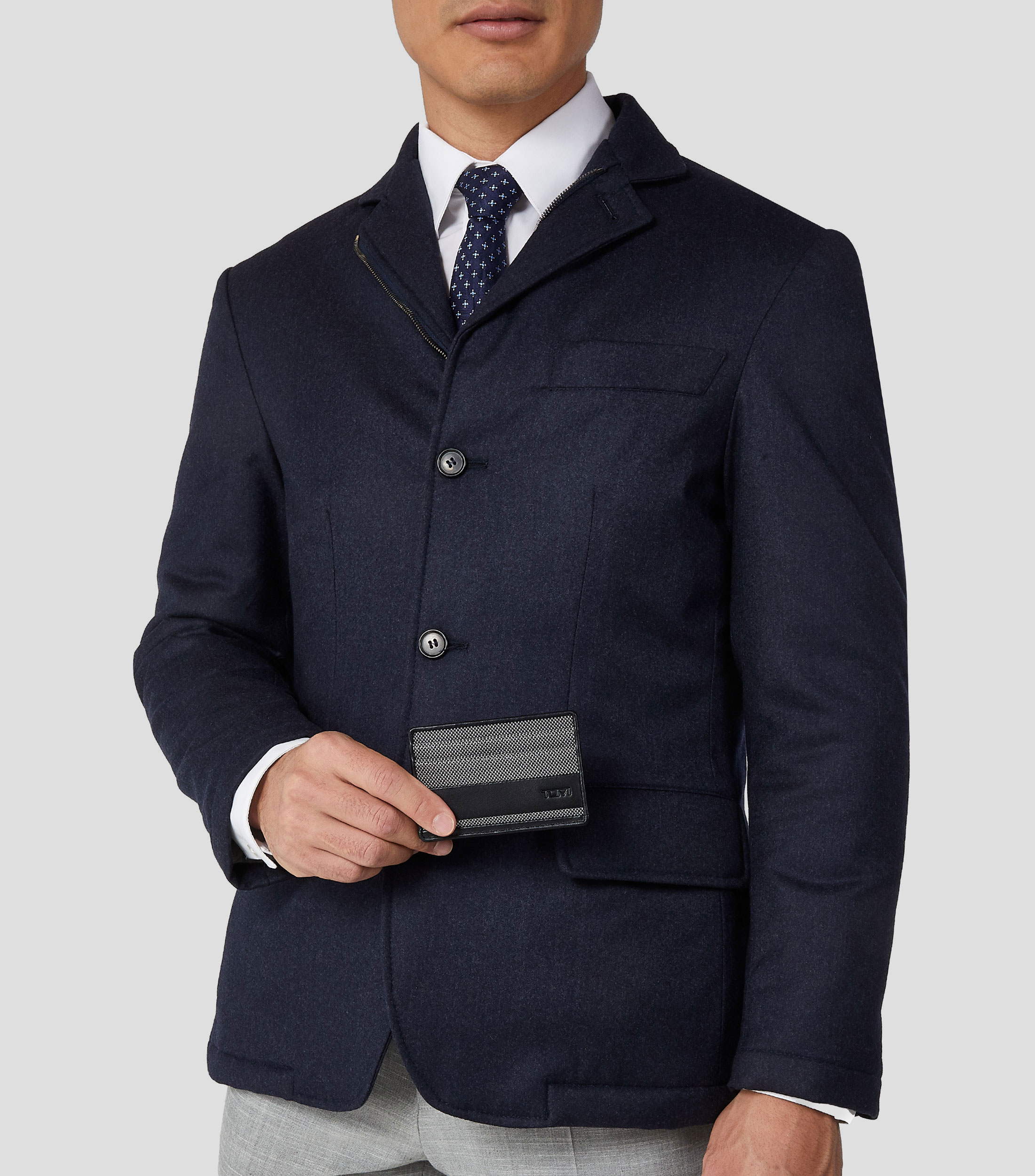 Tarjetero con Logotipo Hombre