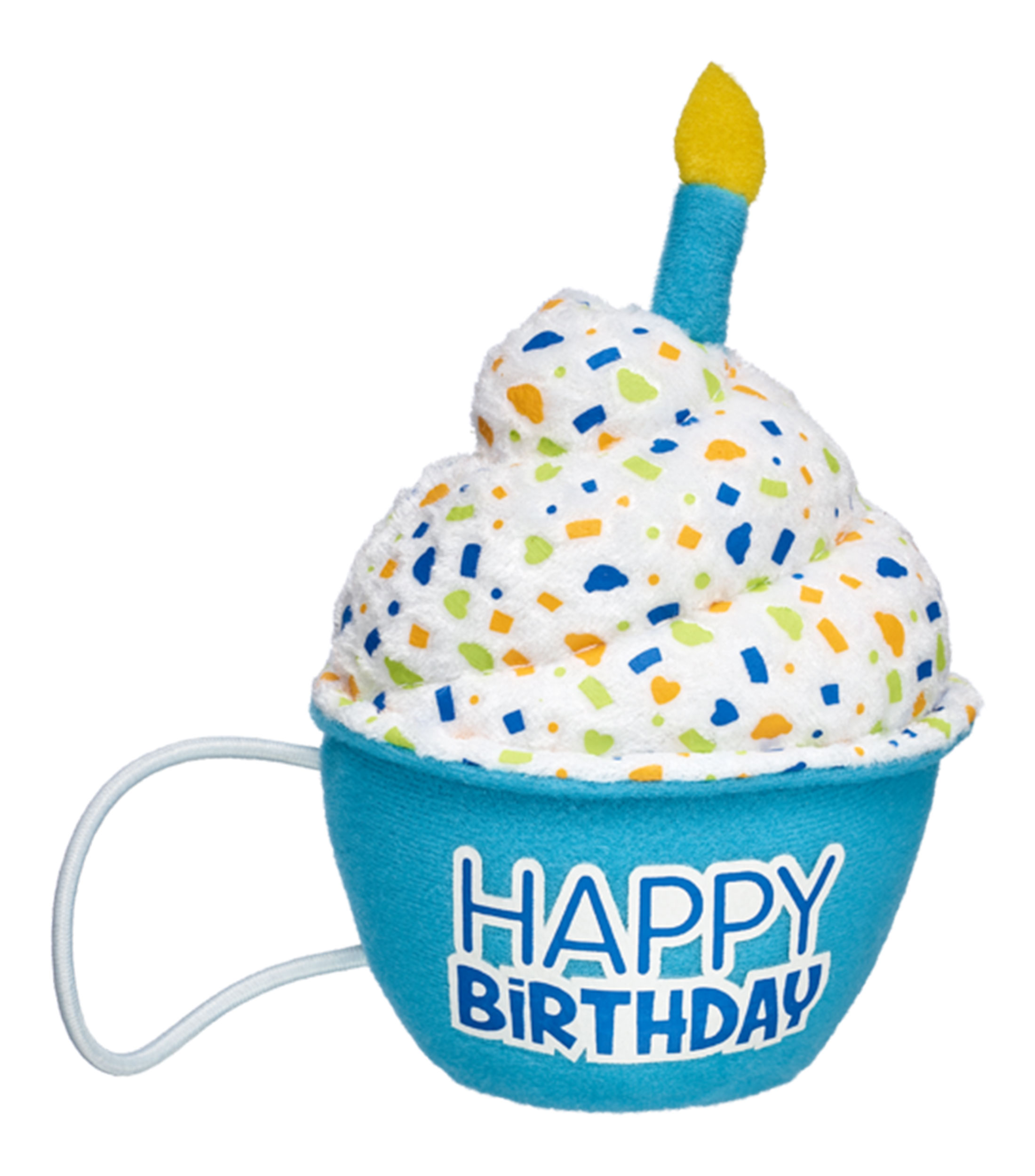 Cupcake de Cumpleanos Azul