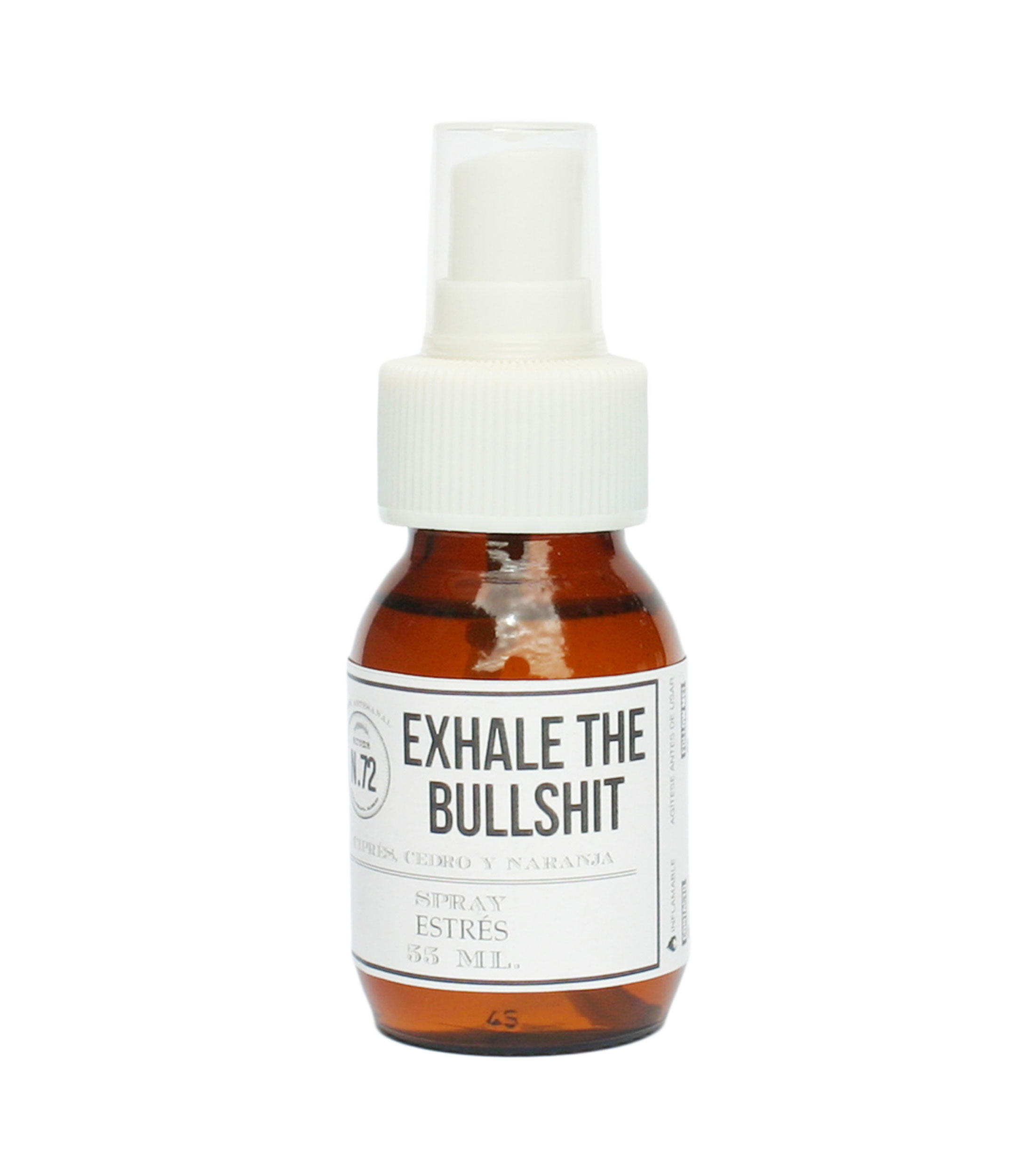 Spray Aromatizante Exhale The Bullshit, 55 ml