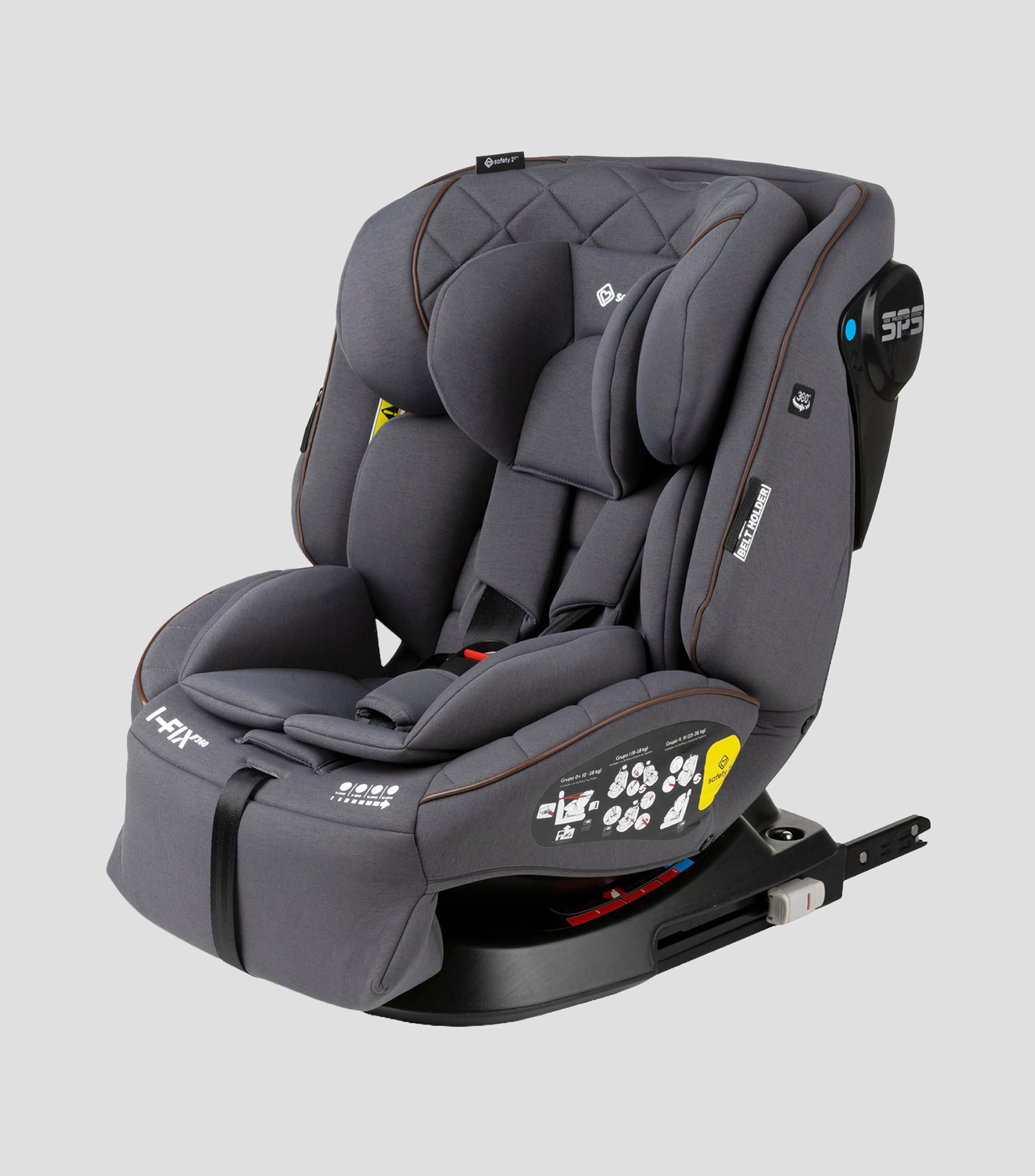 Autoasiento iFix360 Gris