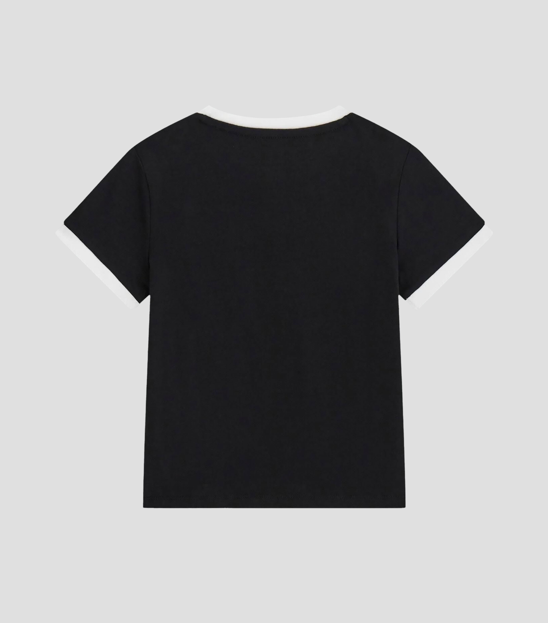 Playera cuello redondo manga corta estampada Niña.
