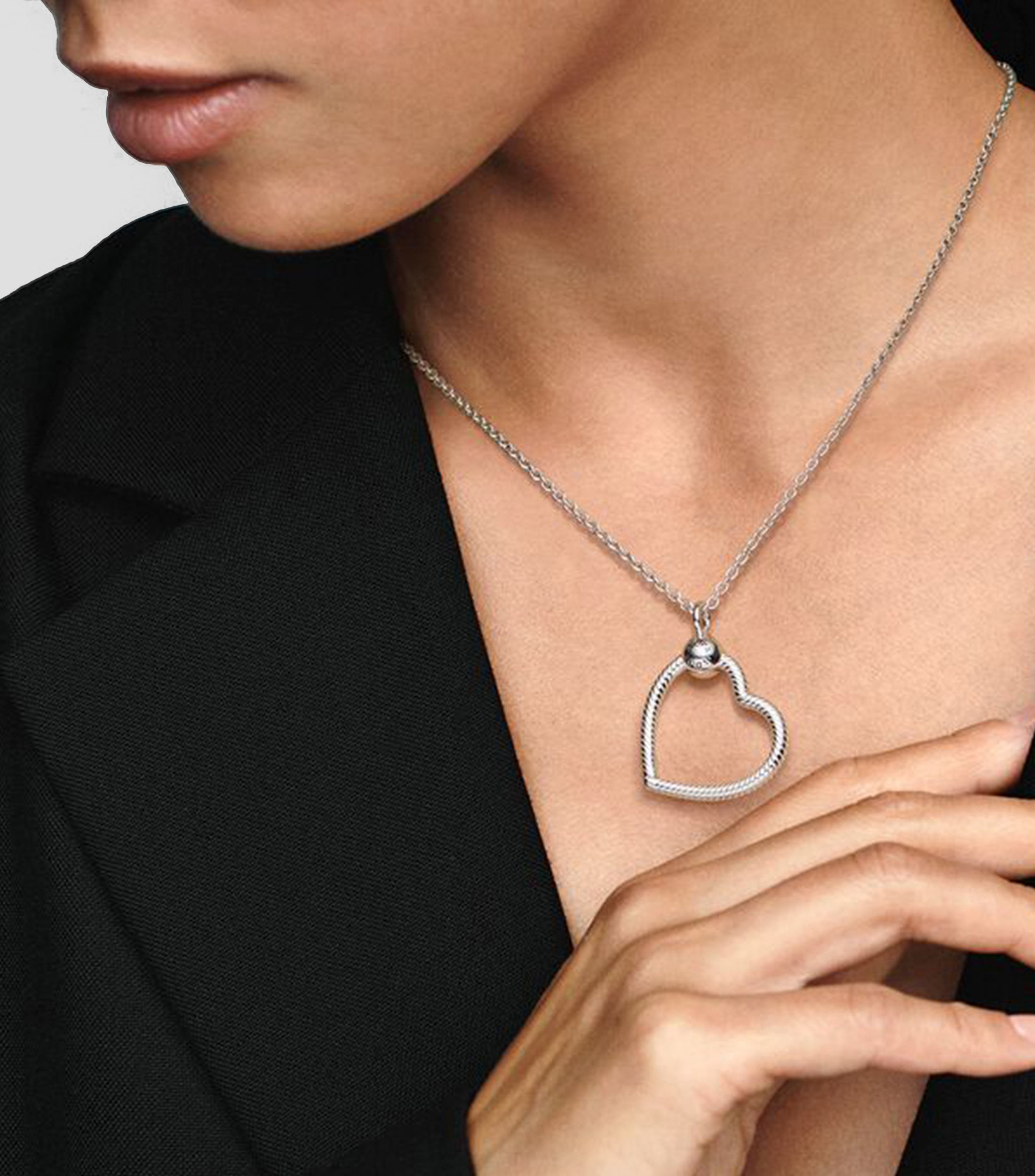 Dije en plata .925 Corazón Mujer