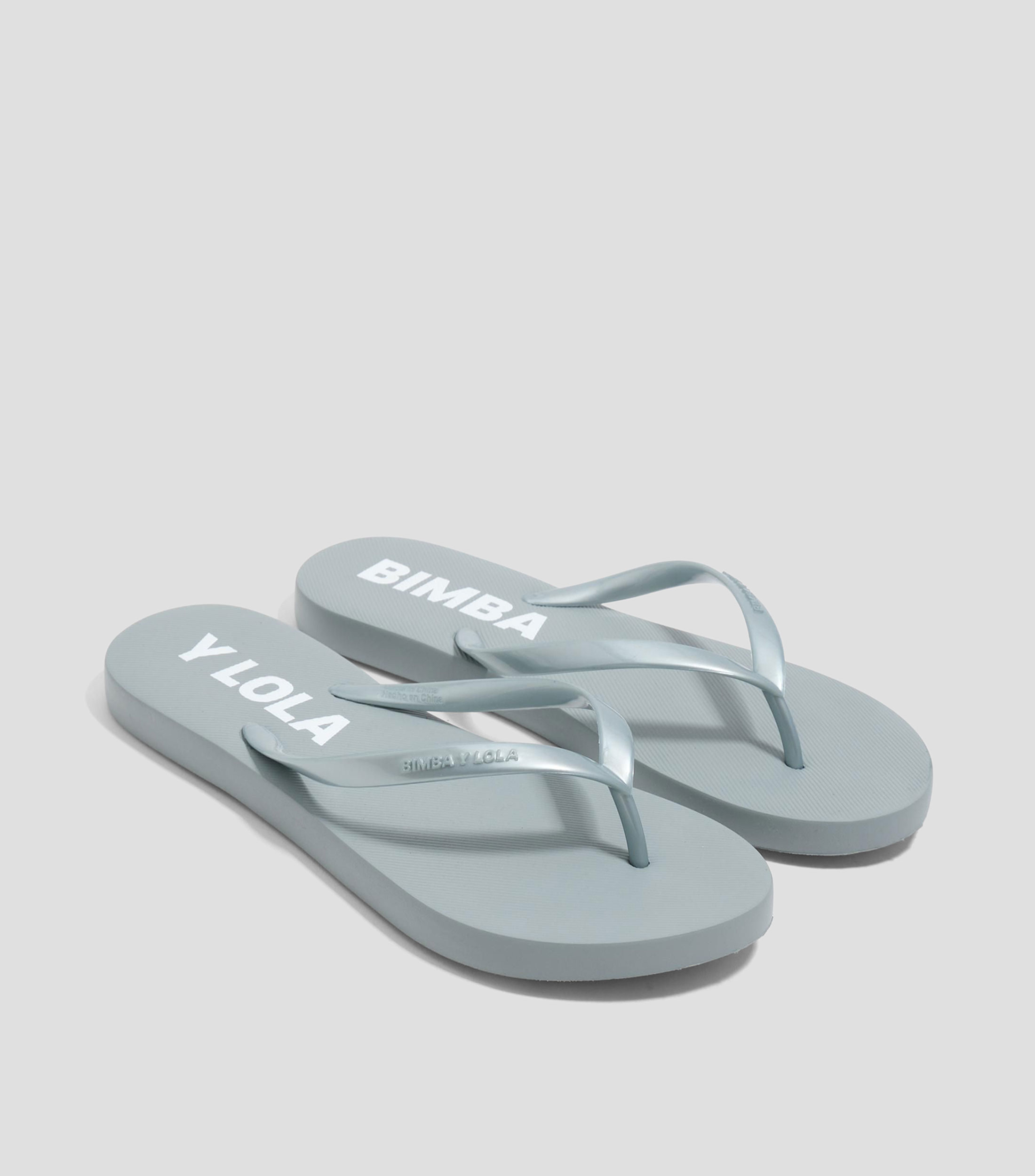 Sandalias planas pata de gallo Mujer
