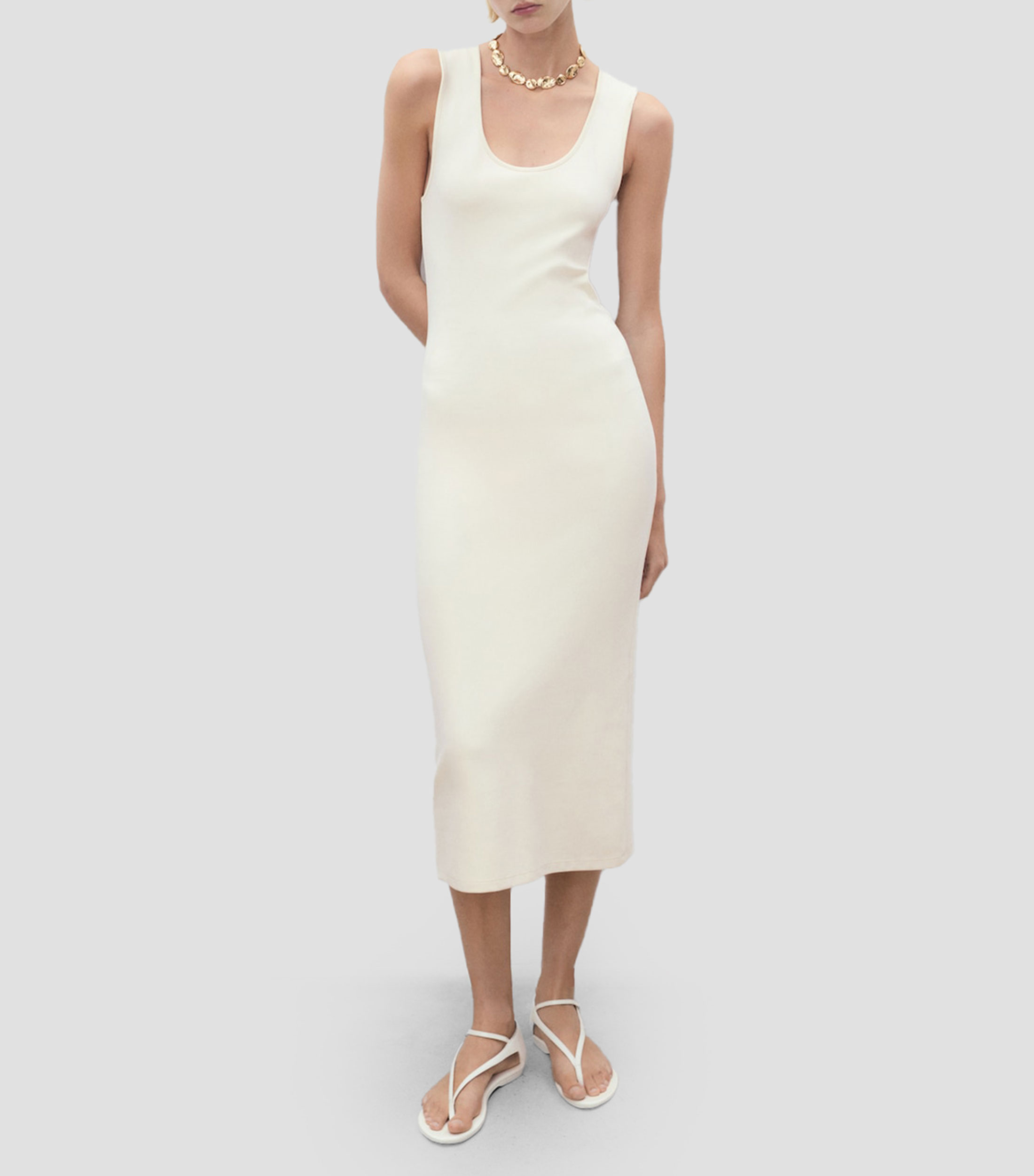 Vestido Midi Mujer