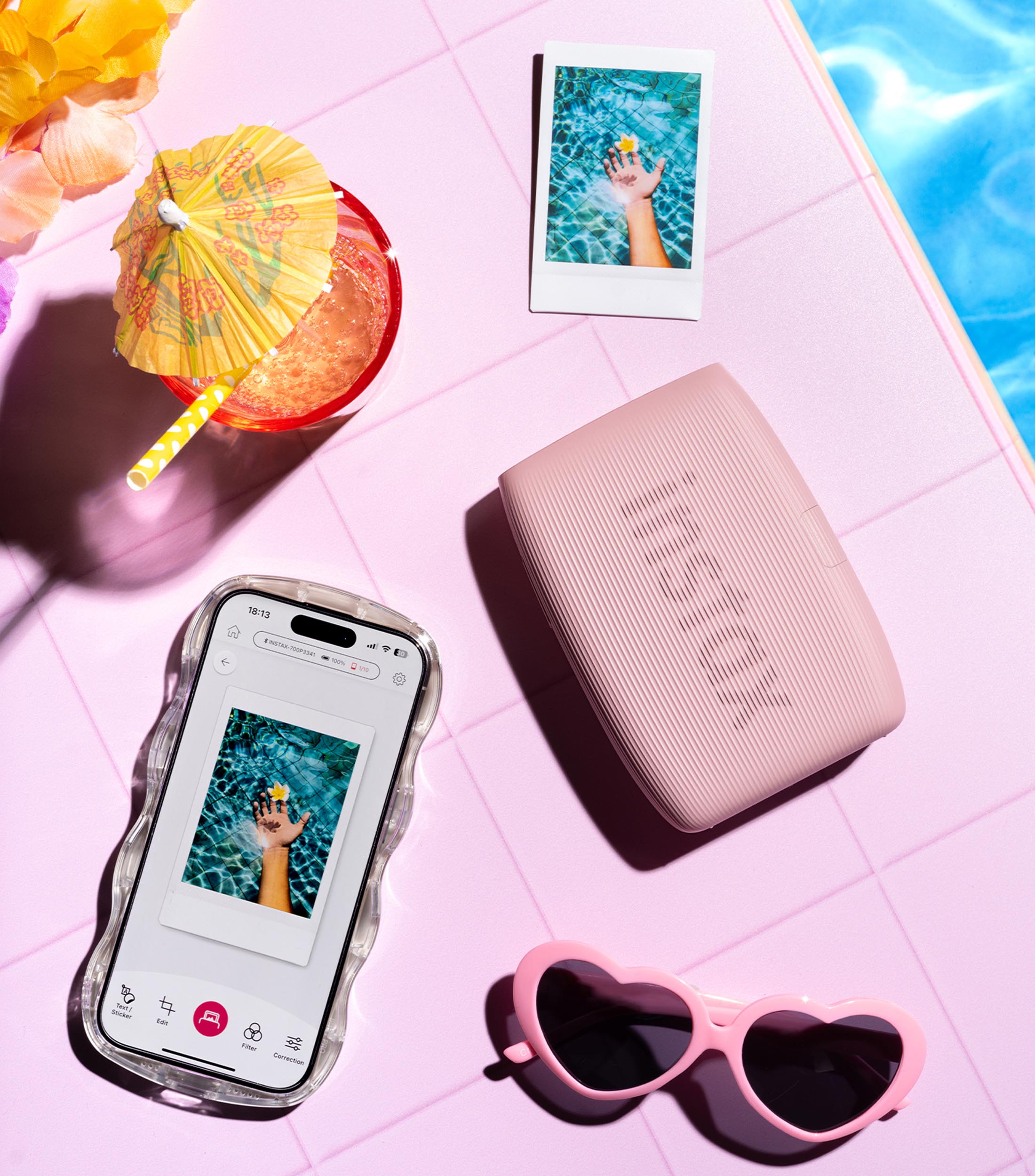 Impresora Instax Mini Link 3 Rosa