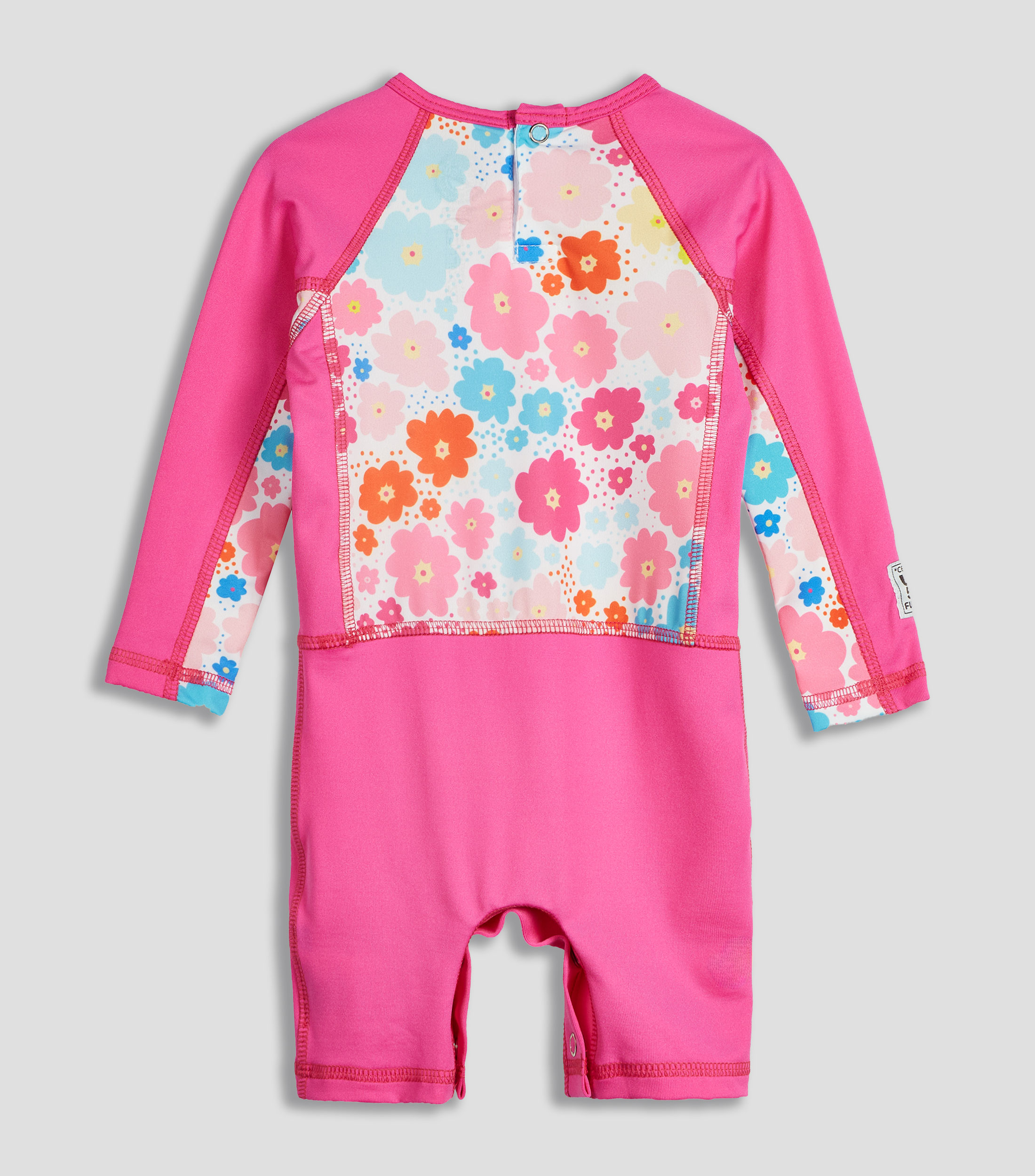 Traje de baño largo completo estampado Bebé