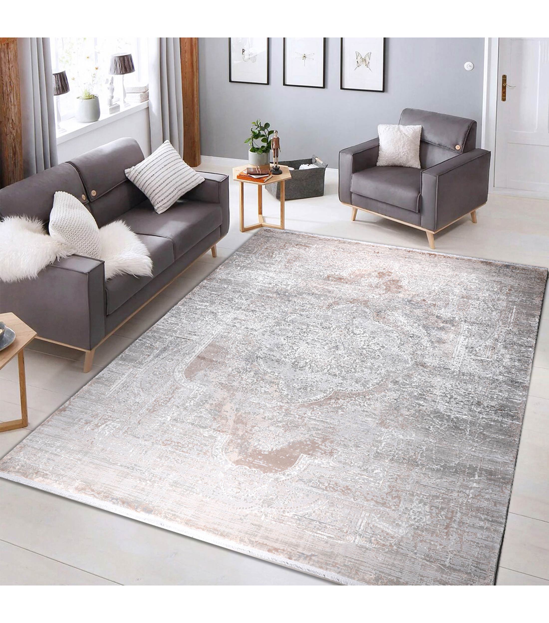 Tapete decorativo Gloria en viscosa y acrílico 200x290cm