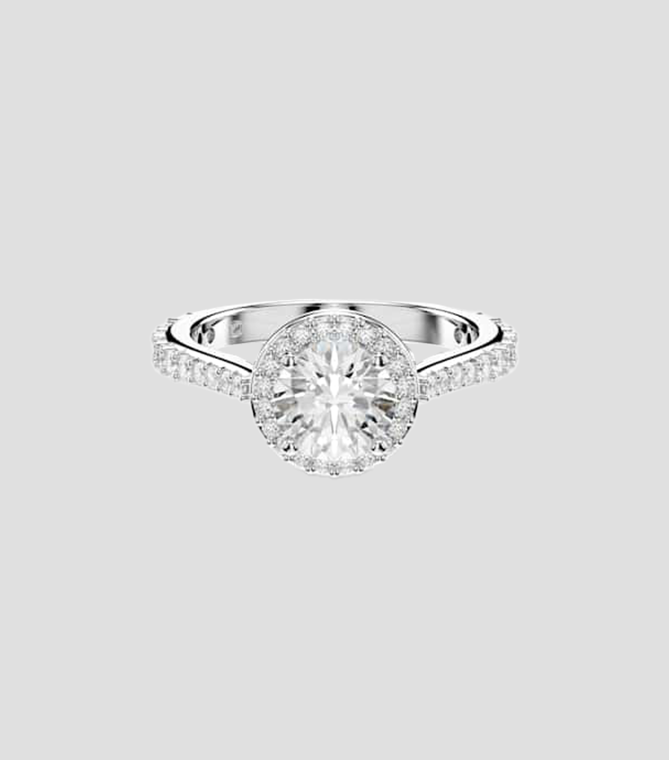 Anillo Una Angelic con cristales Mujer