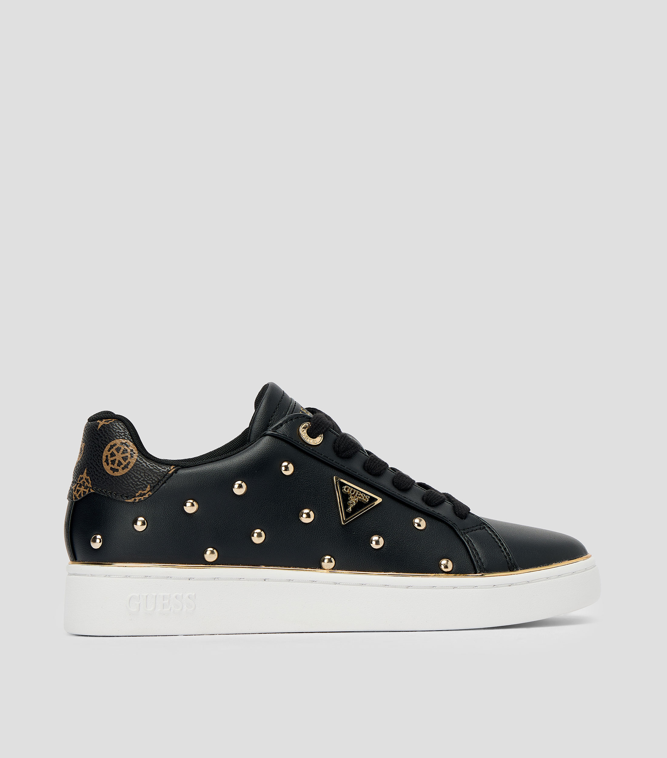 Tenis casuales con remaches Mujer