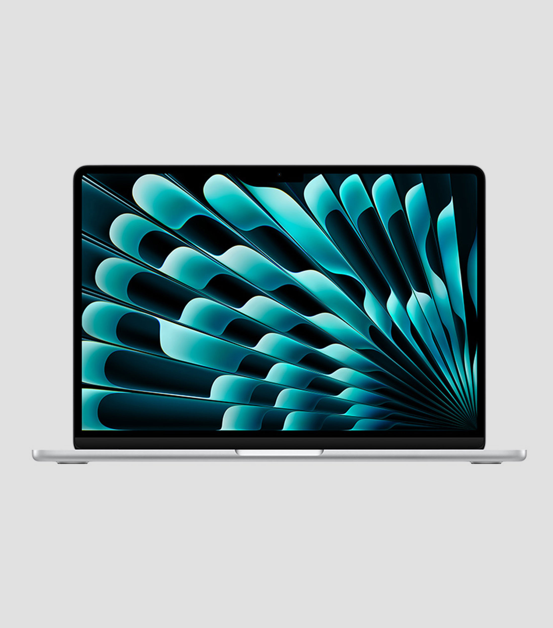 MacBook Air, 13", Chip M3, CPU de 8 núcleos, GPU de 8 núcleos, RAM 16 GB, SSD 256 GB, Plata
