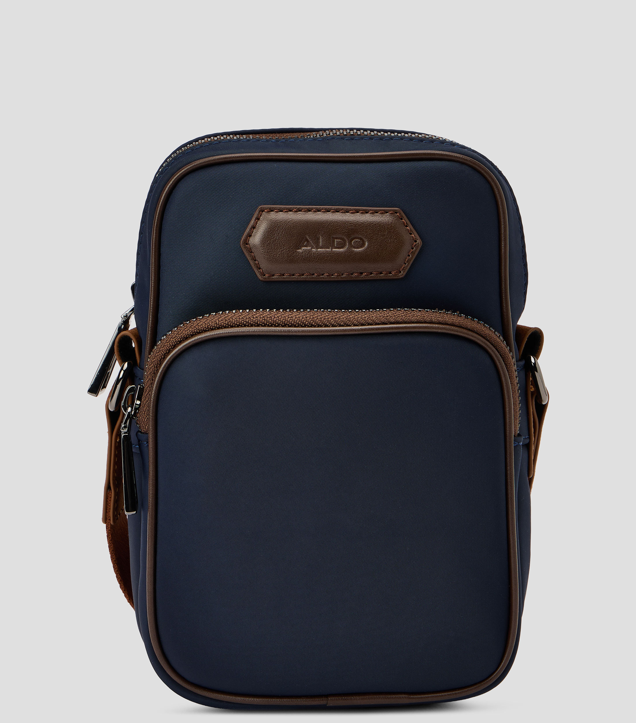 Bolso crossbody liso Hombre