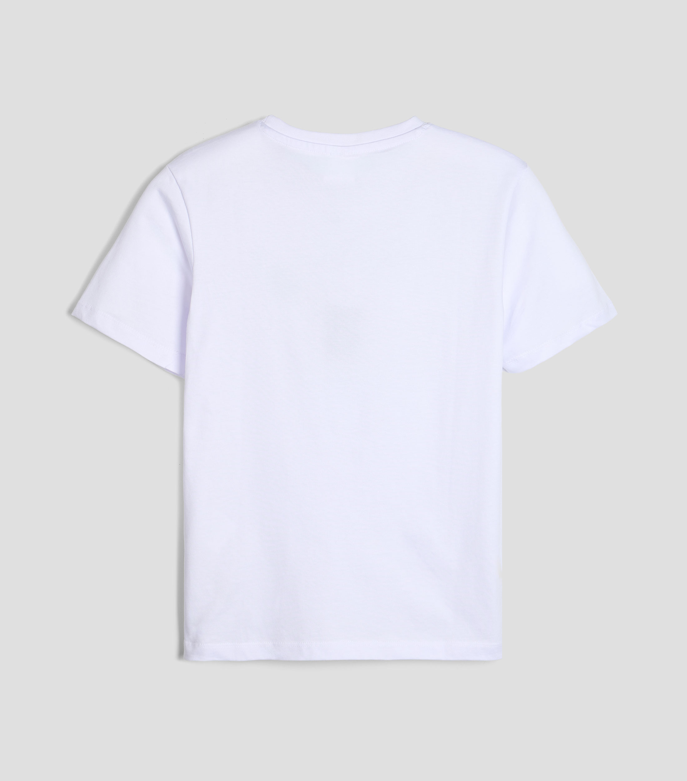 Playera cuello redondo manga corta estampada Niño