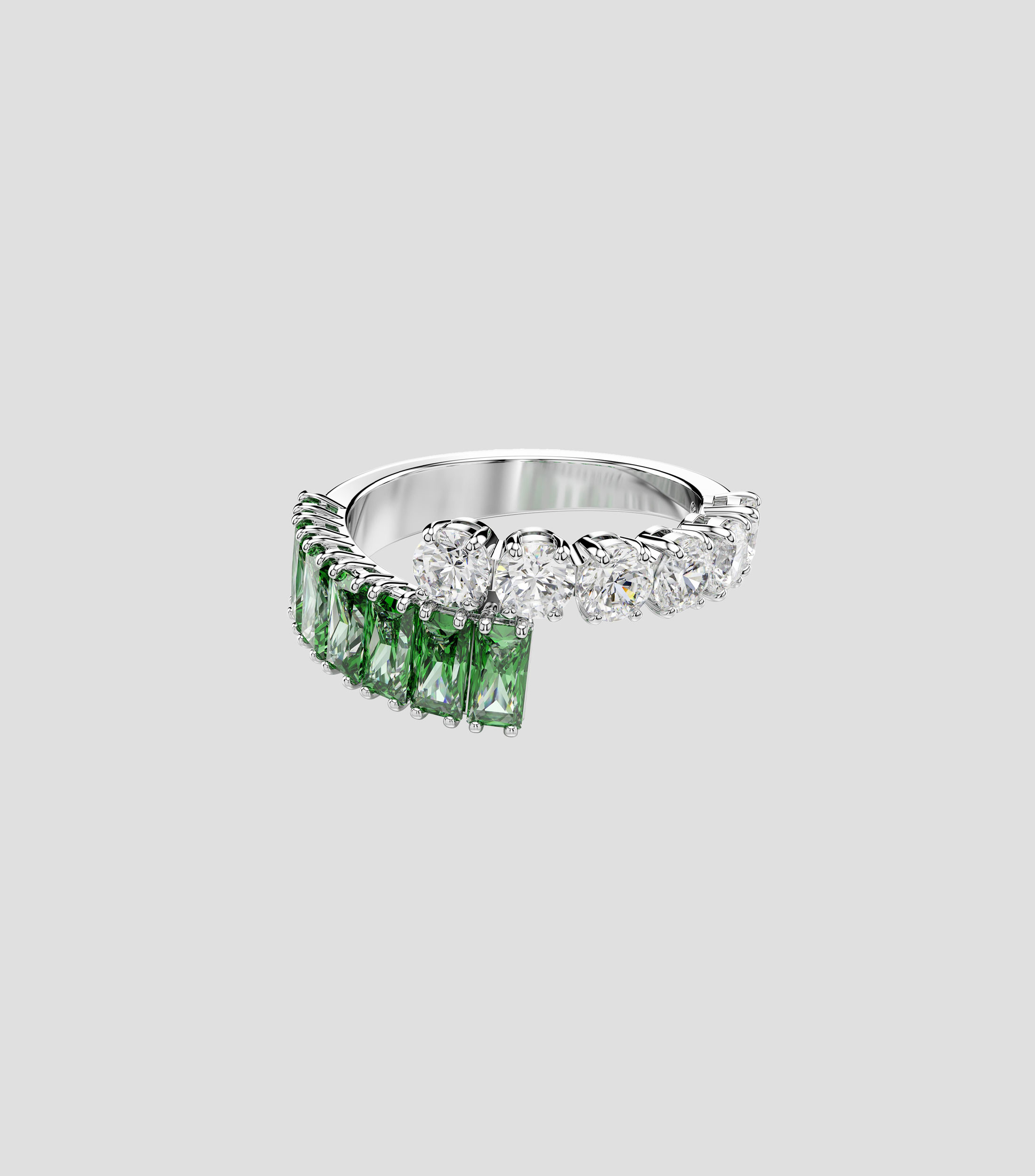 Anillo Matrix con zirconias Mujer