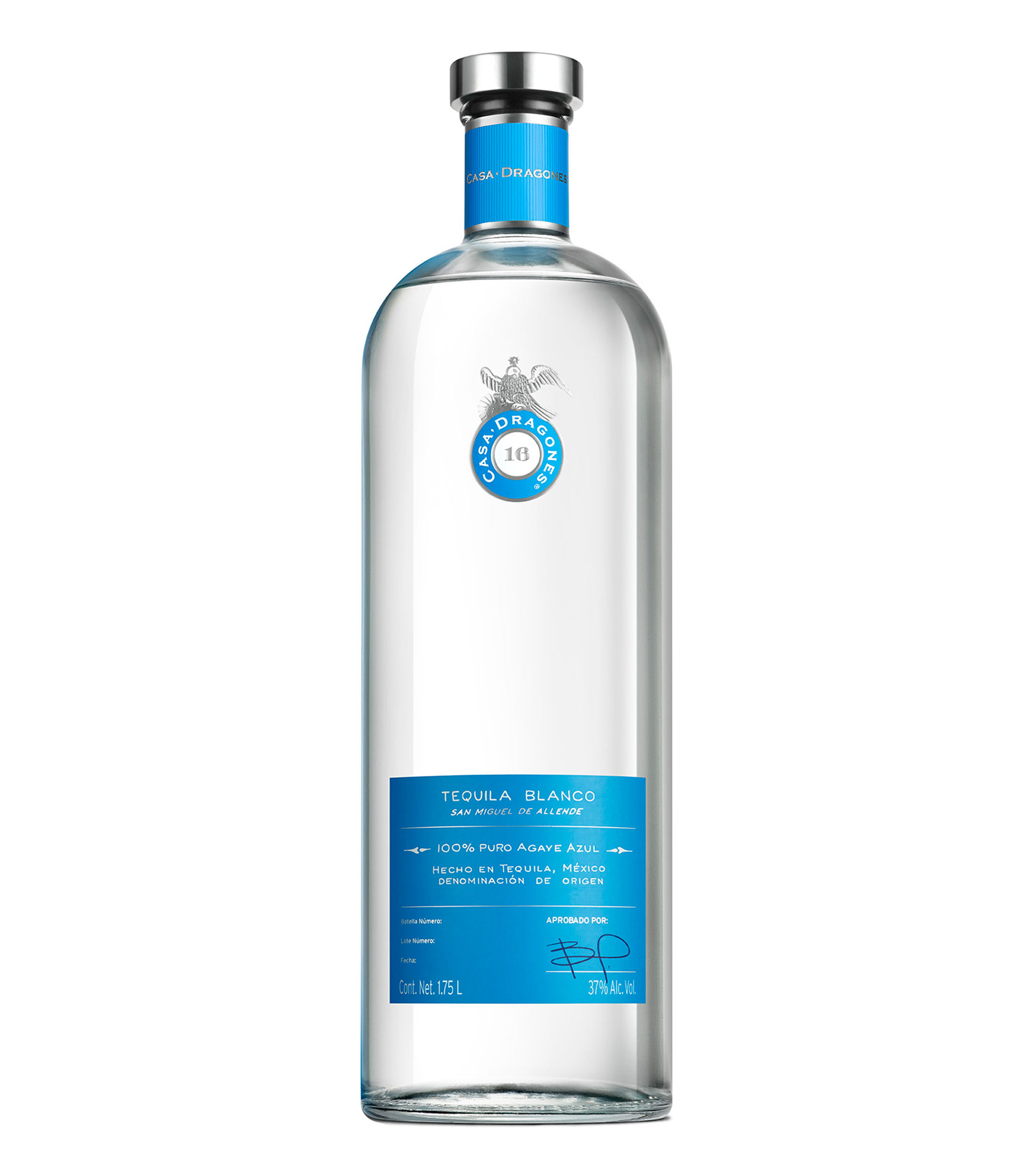 Tequila Blanco Casa Dragones Magnum, 1750 ml