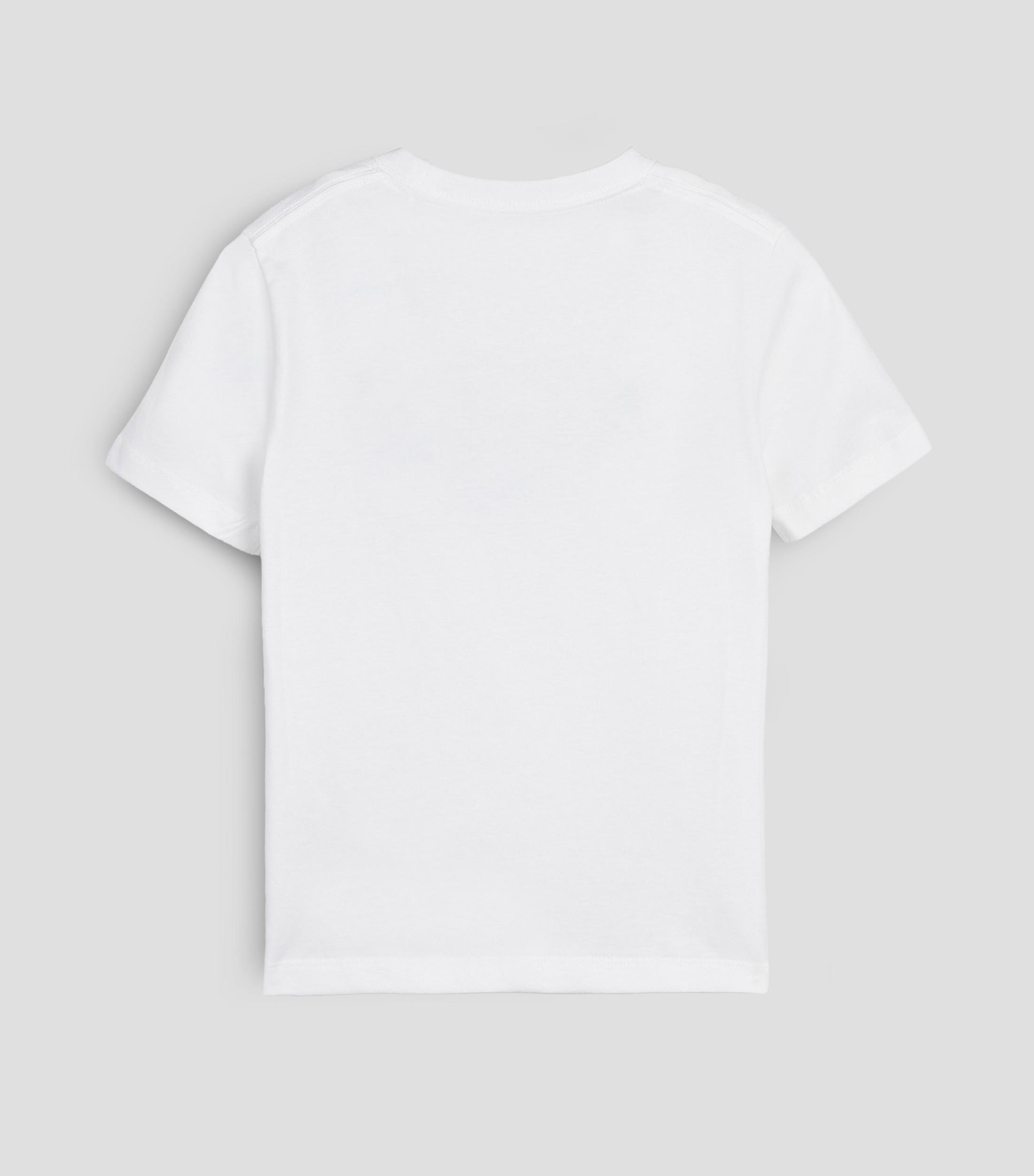 Playera cuello redondo manga corta con estampado Niño