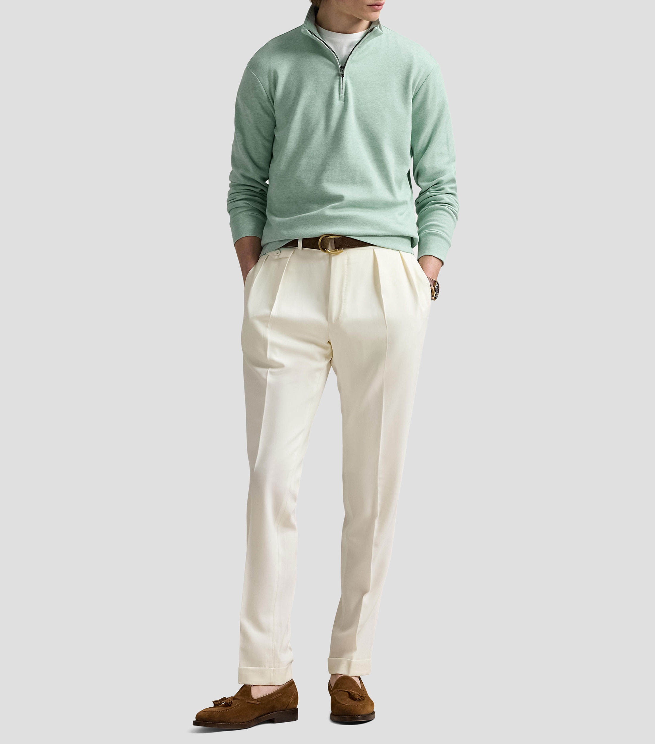 Suéter cuello alto Hombre