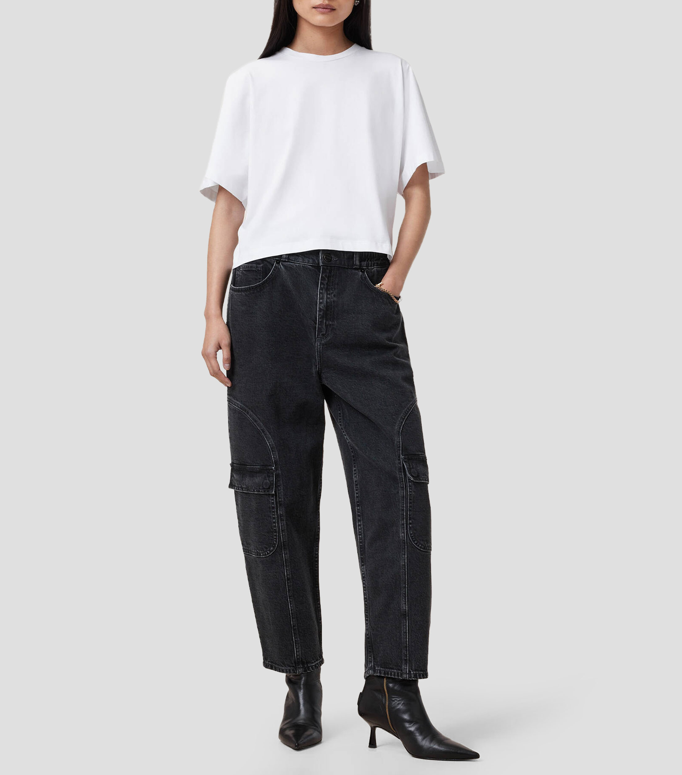 Jeans Tapered Mujer