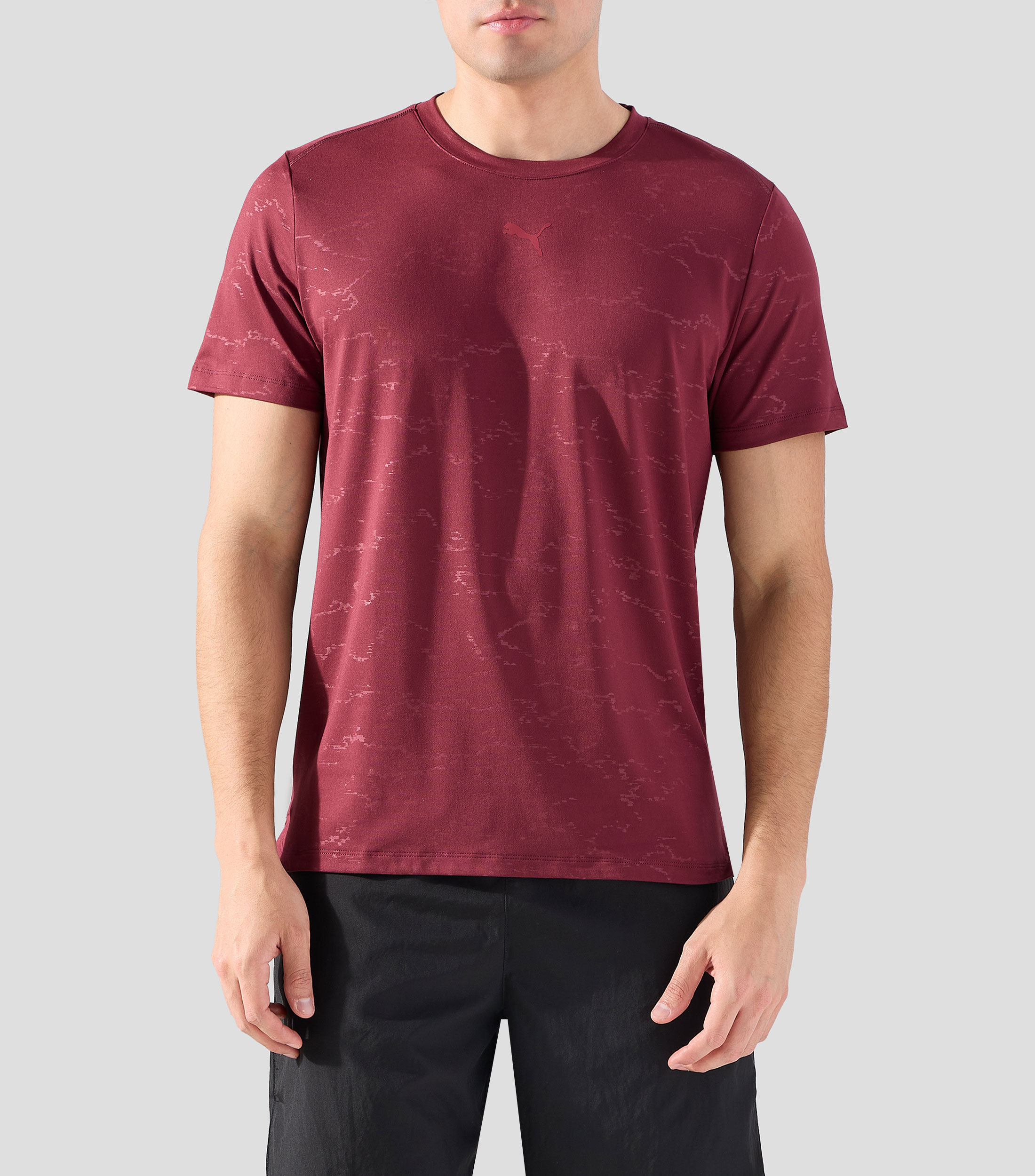 Playera para entrenamiento lisa Cloud Hombre