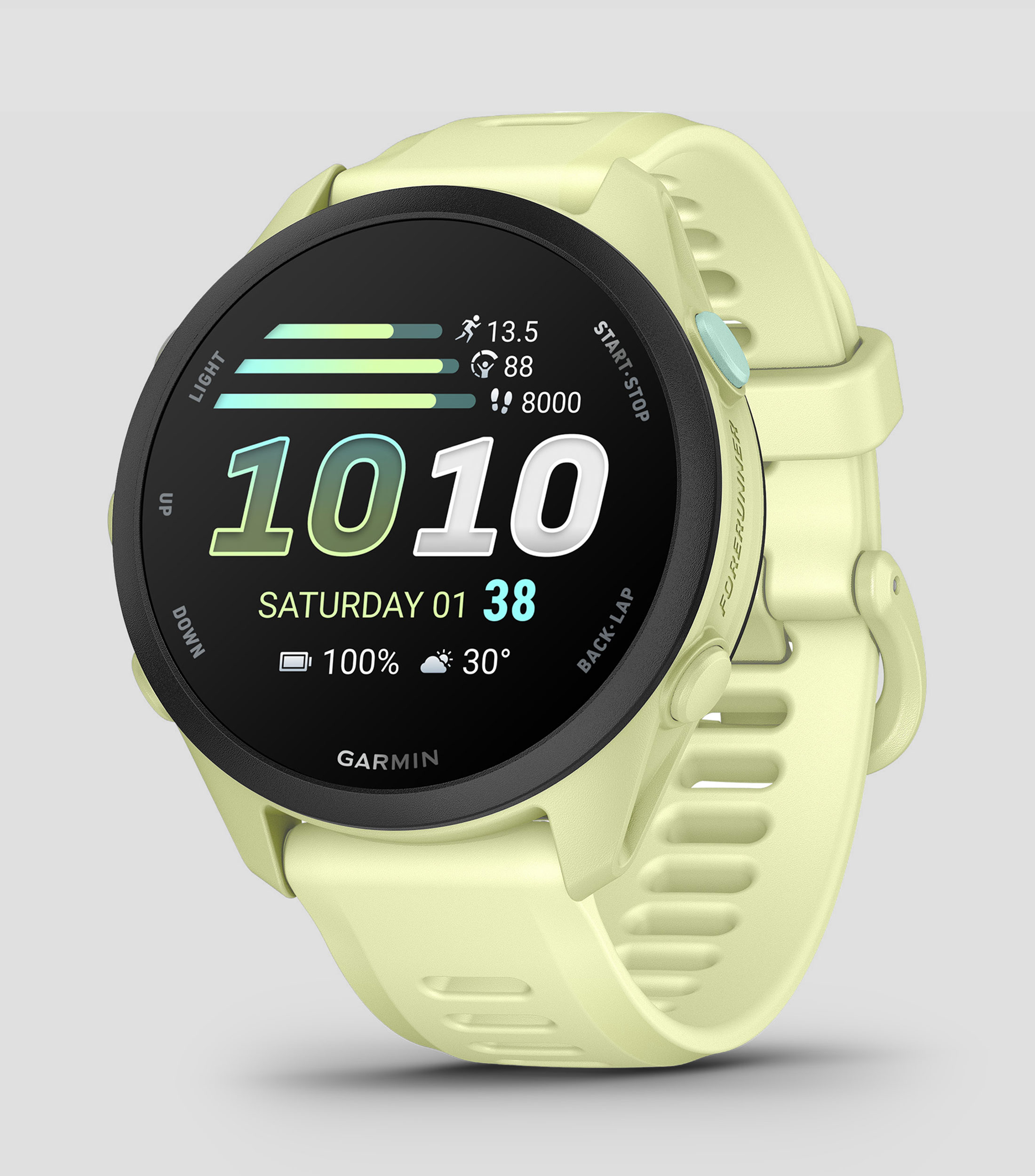 Monitor deportivo Forerunner 70, GPS, Citron, WW para entrenamiento
