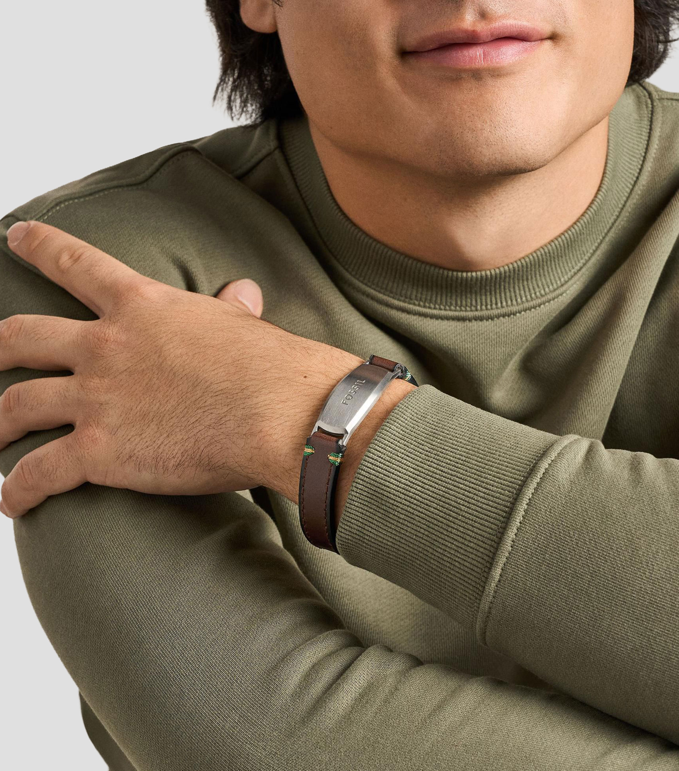 Pulsera Marrón Everett Hombre