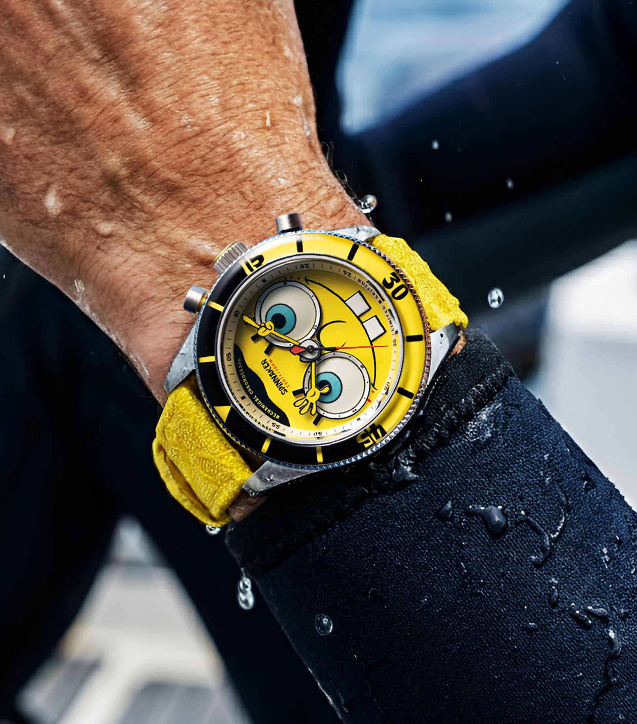 Reloj para Hombre Fleuss Spongebob Casual Amarillo