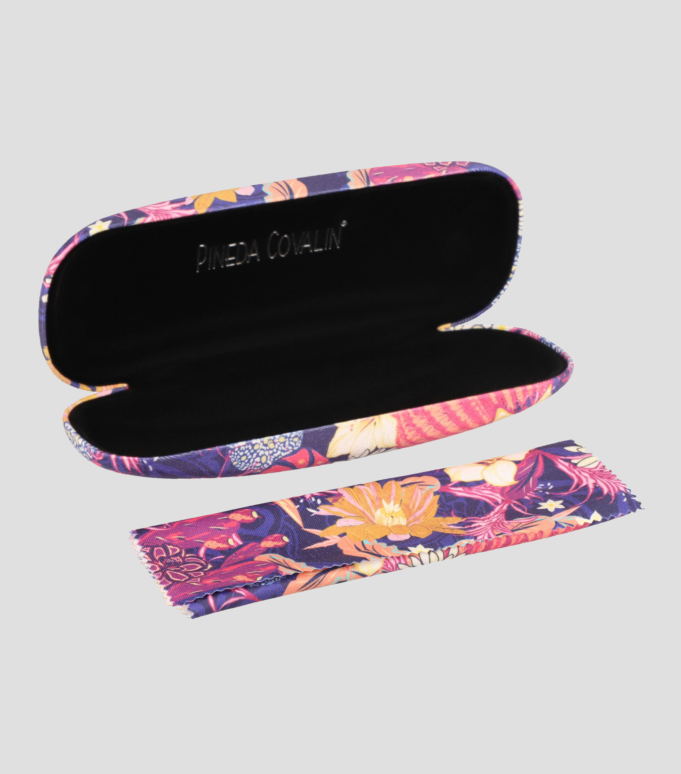 Estuche para Lentes Cactáceas Jardín Botánico Lila Mujer