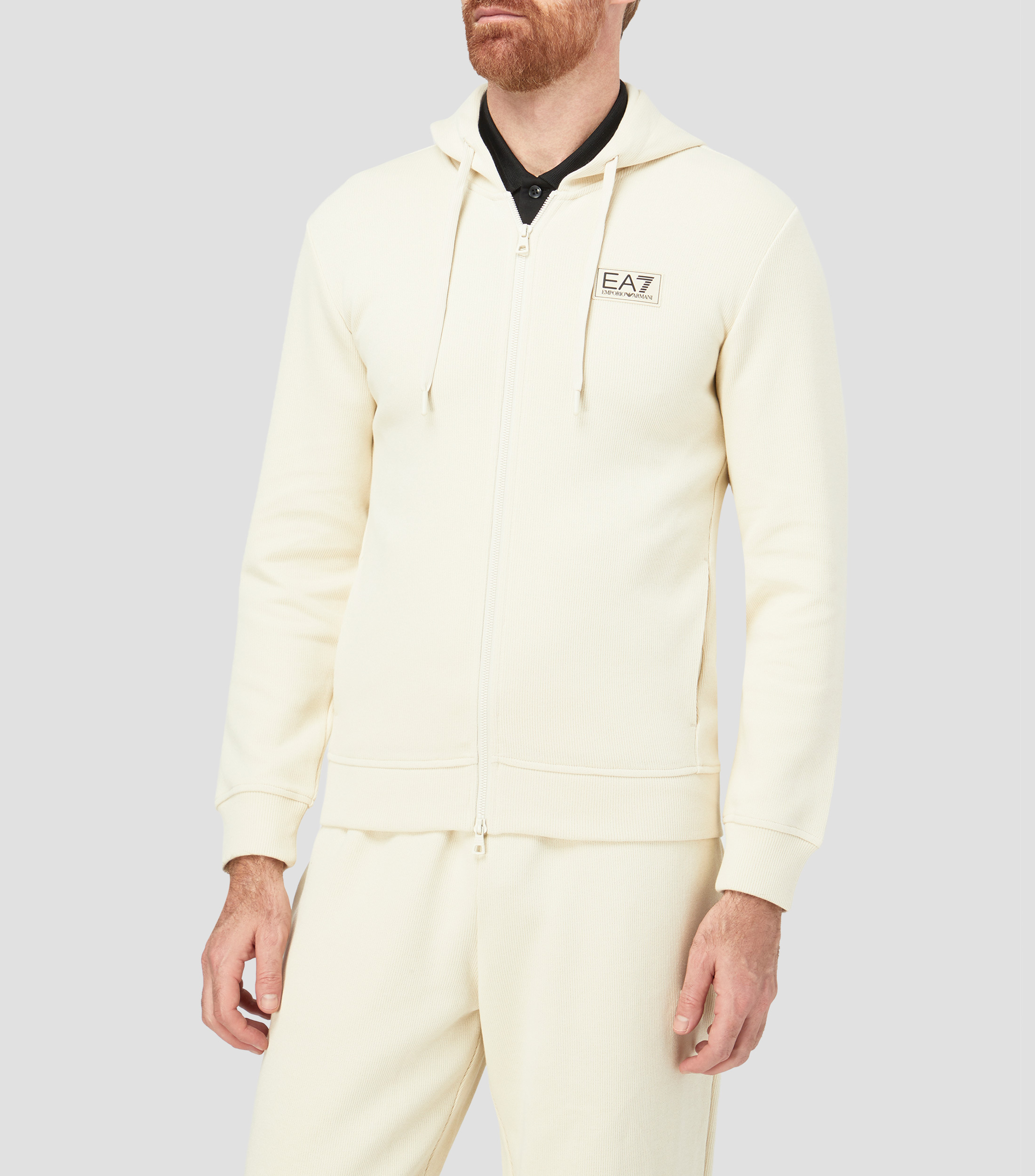 Sudadera con cierre y capucha Hombre