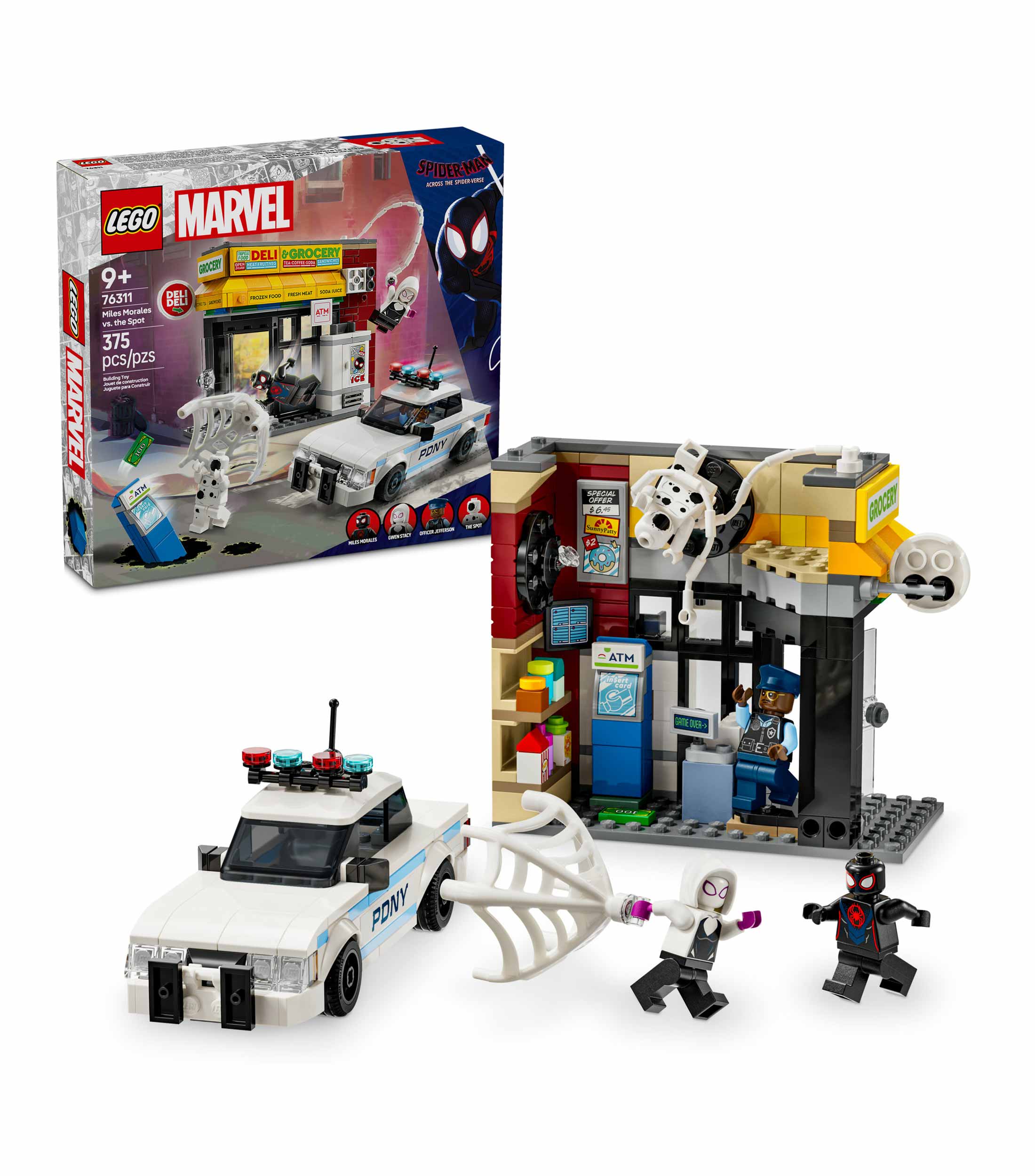 Lego Marvel, Miles Morales vs The Spot 76311