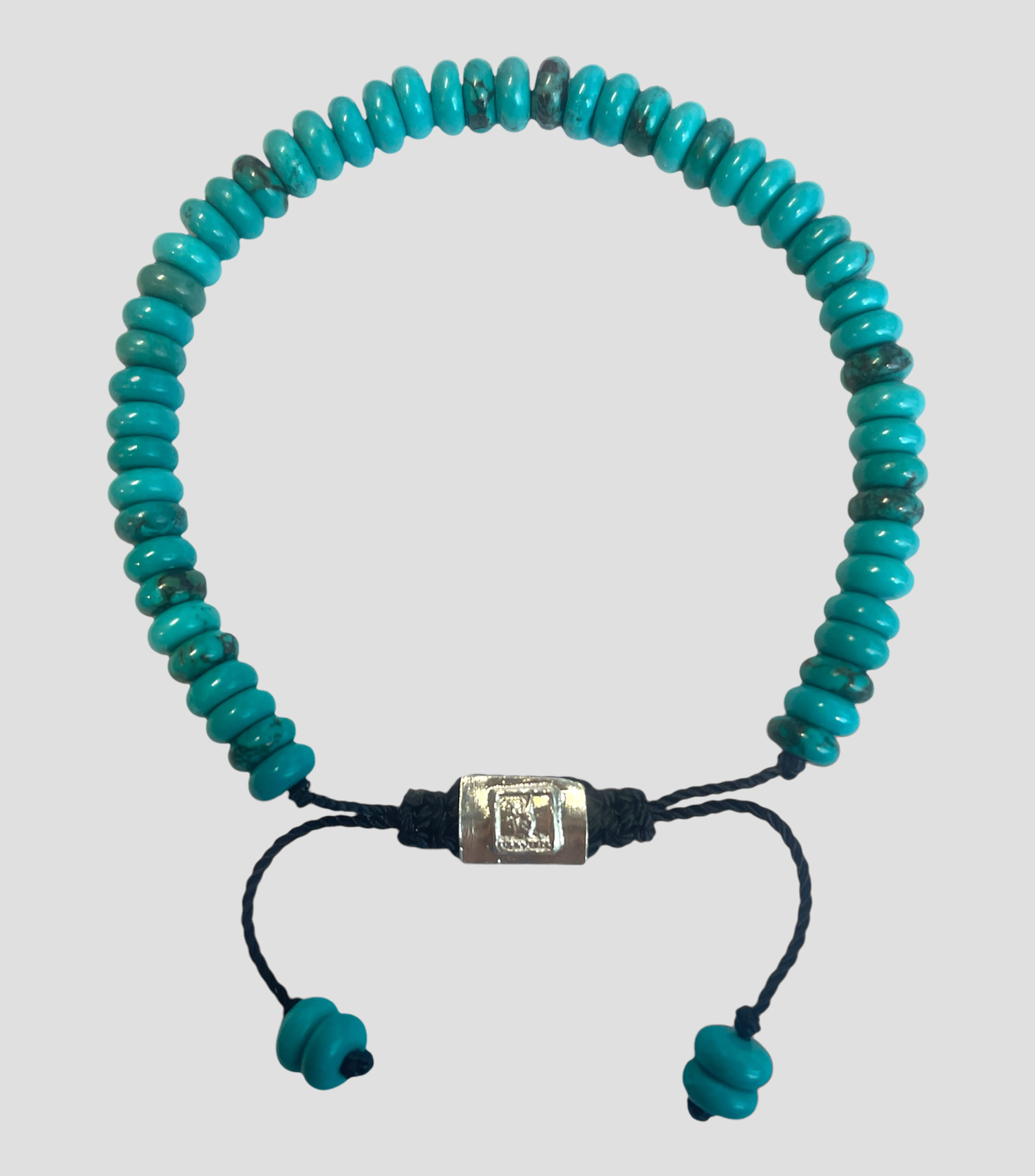Brazalete con turquesas Hombre