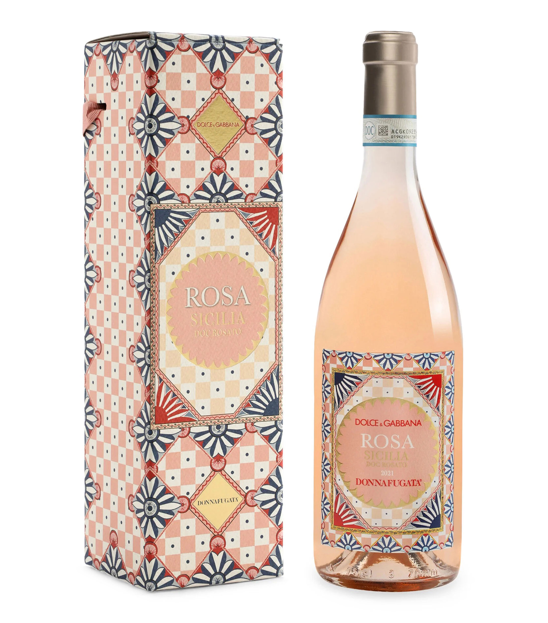 Vino Rosado Ensamble Dolce Gabbana Sicilia DOC Rosato, Italia, 750 ml