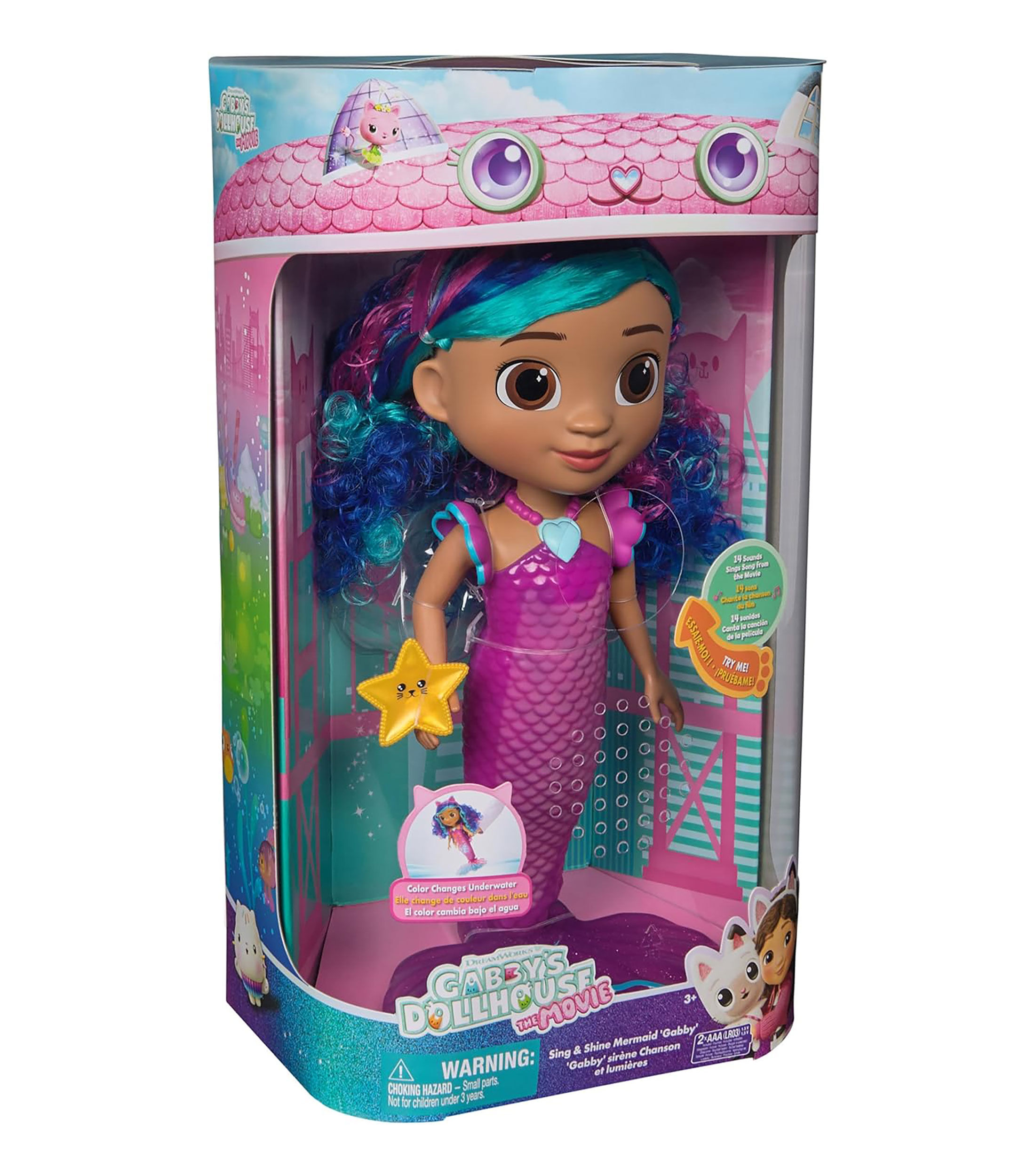 Muñeca Sirena Interactiva Gabby