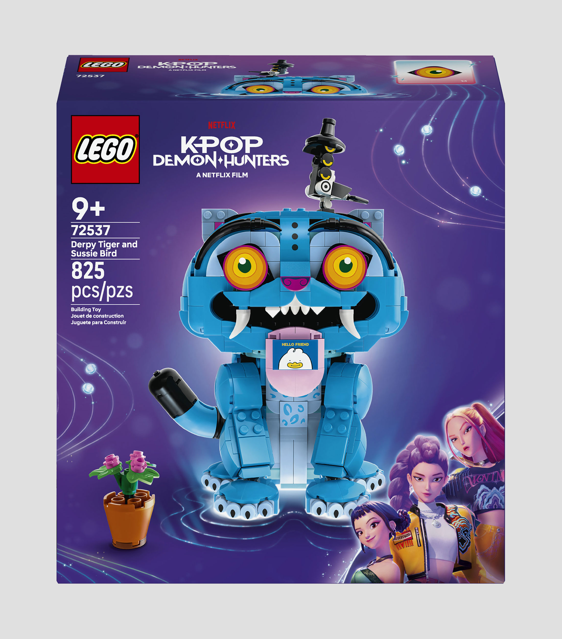 Lego K-Pop Demon Hunters Derpy Tiger y Sussie Bird